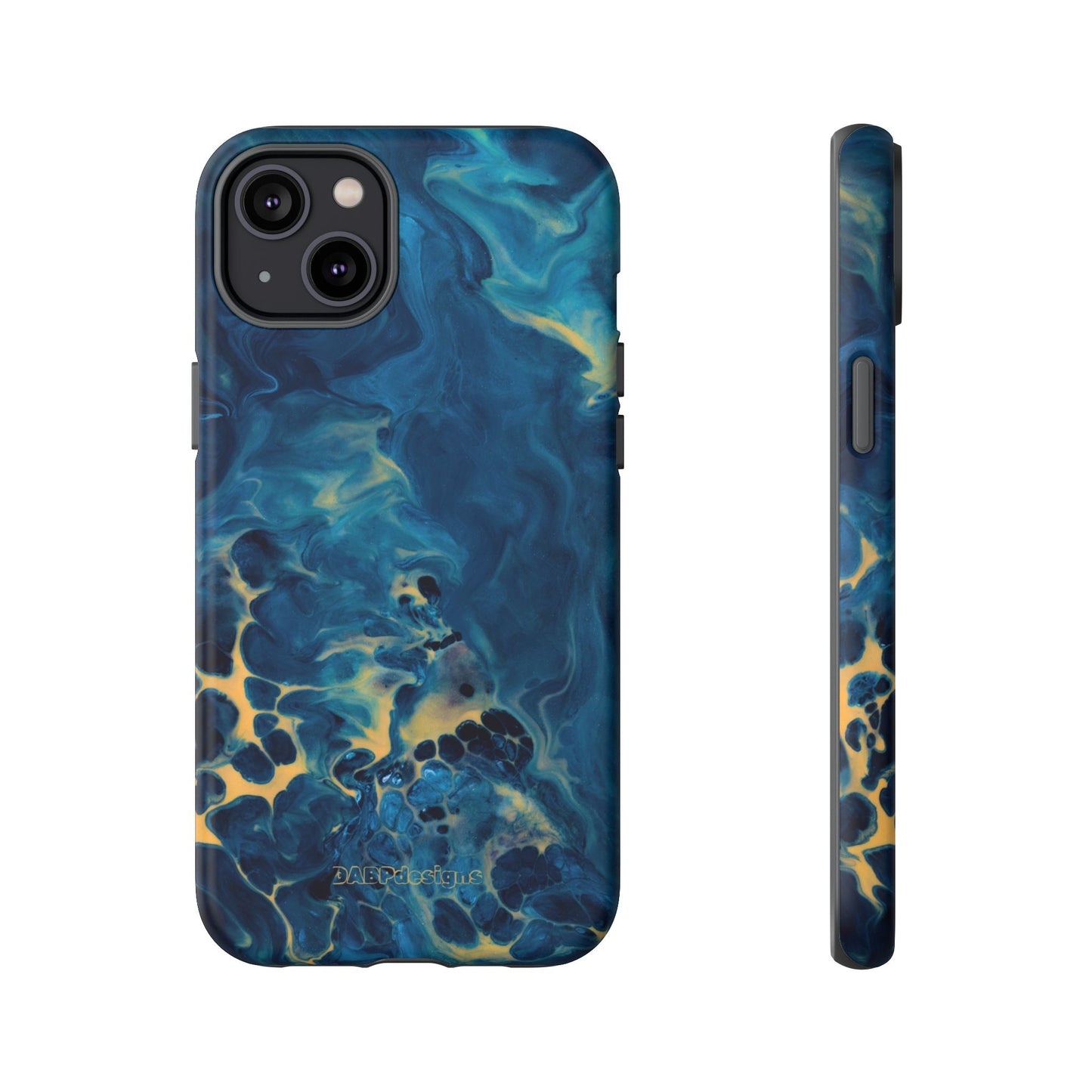 Tough Phone Case for iPhone, Samsung and Google Pixel - DABPdesigns Acrylic Abstract Design (v3)