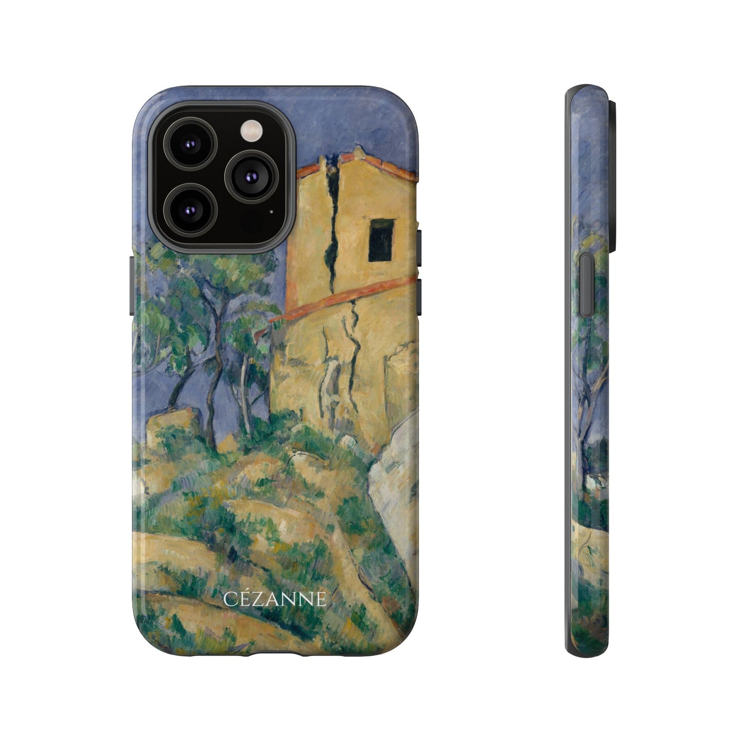 Tough Phone Case for iPhone, Samsung and Google Pixel - Cézanne, House with the Cracked Walls (1892-94)