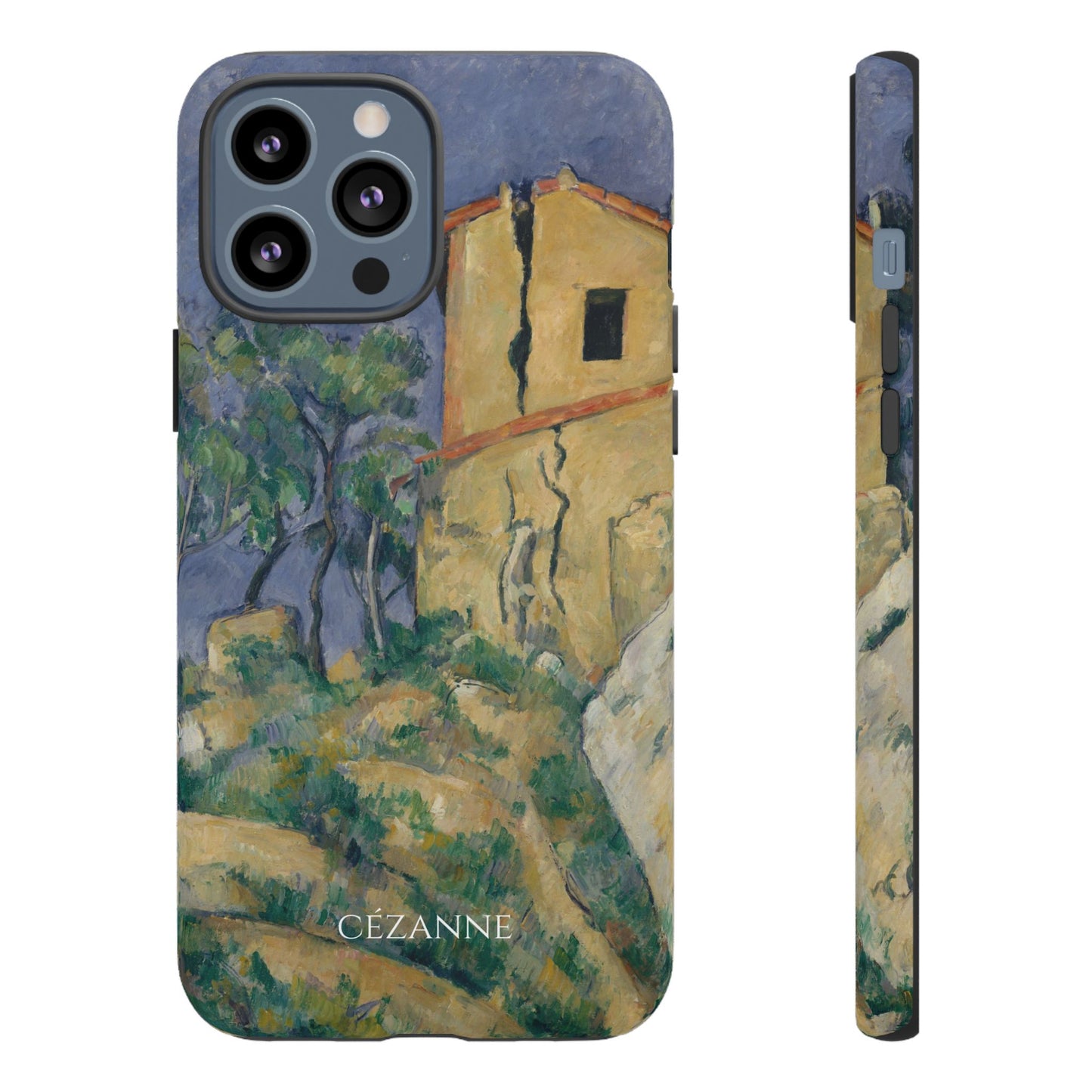 Tough Phone Case for iPhone, Samsung and Google Pixel - Cézanne, House with the Cracked Walls (1892-94)