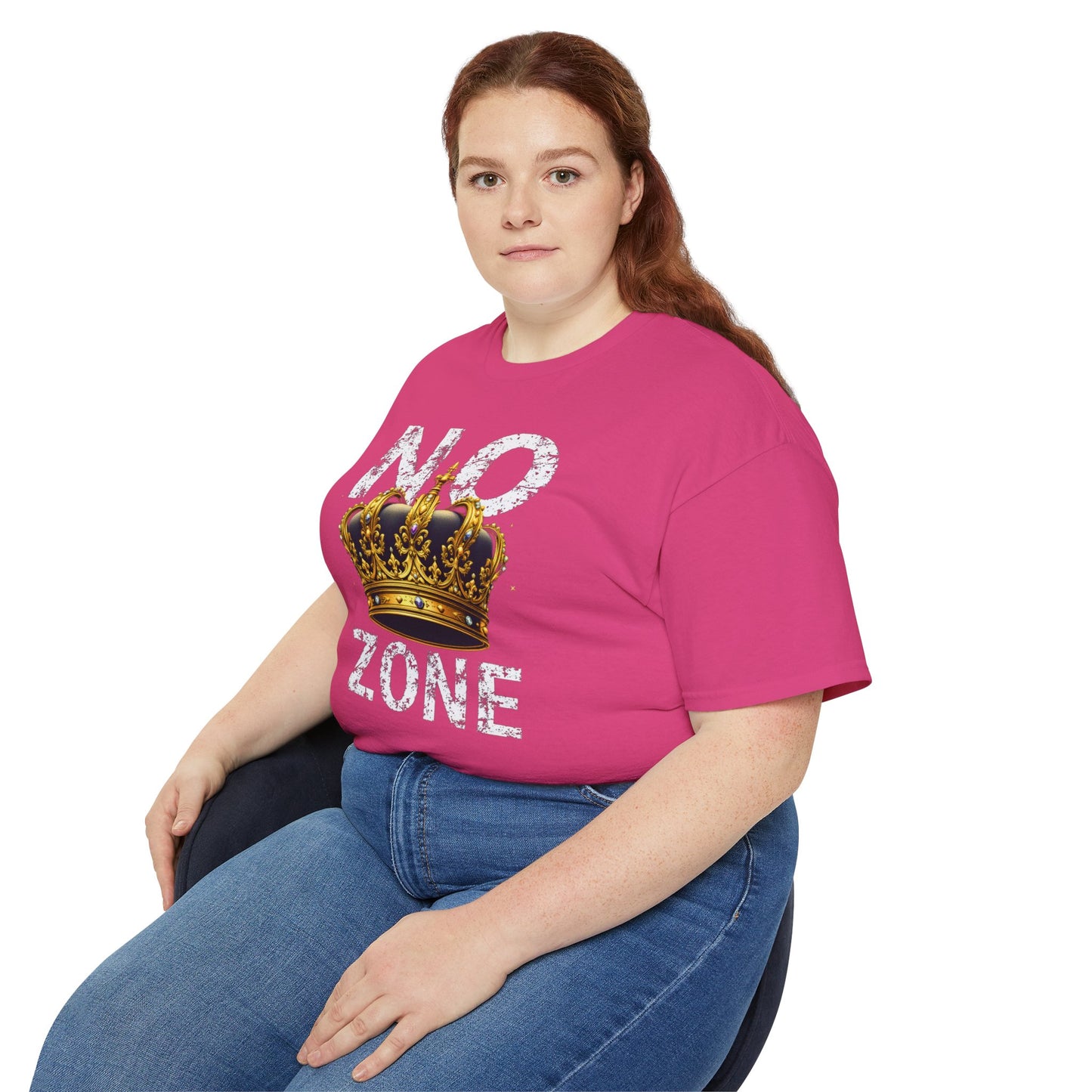 NO KINGS ZONE Graphic Tee | Streetwear T-Shirt with Royal Crown Design