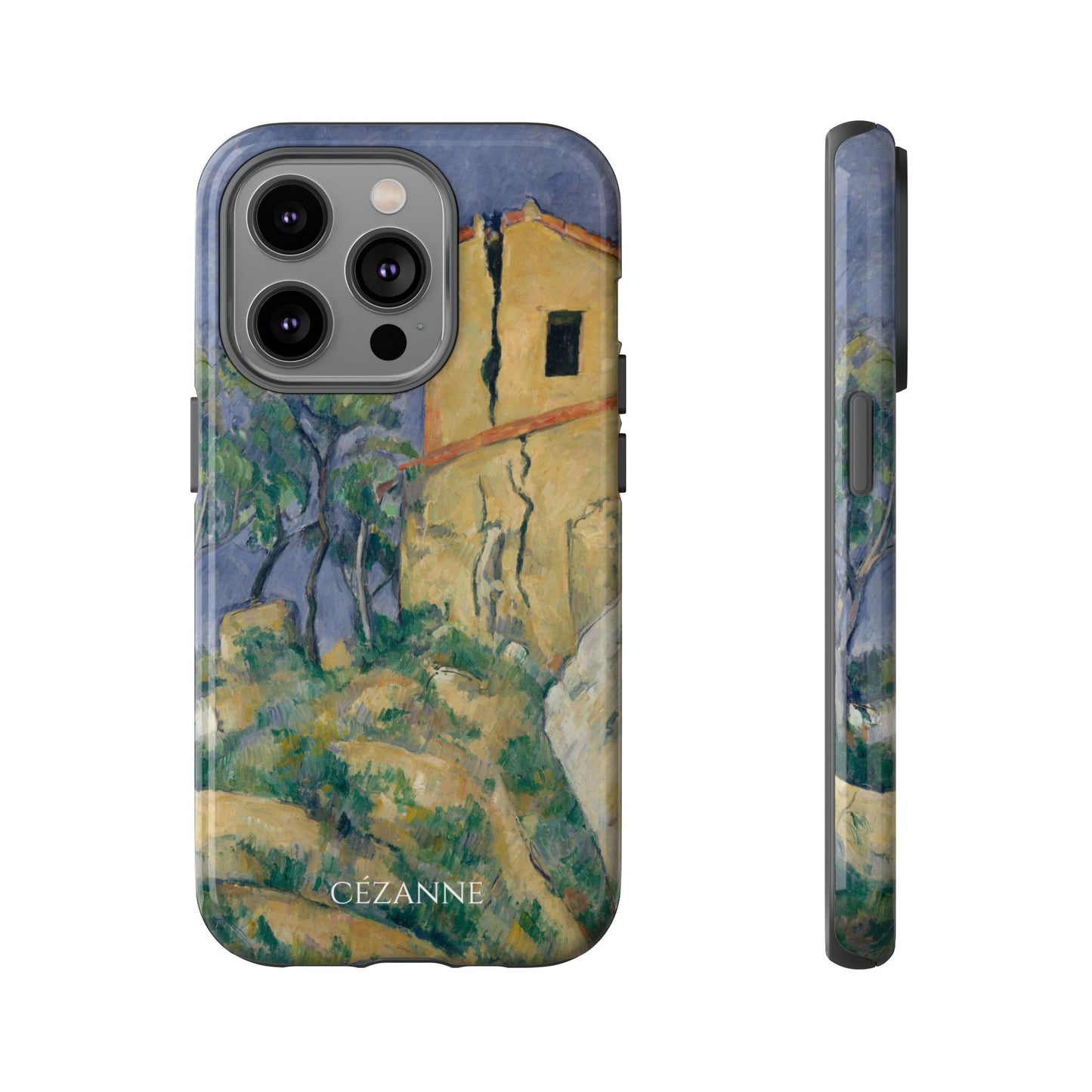 Tough Phone Case for iPhone, Samsung and Google Pixel - Cézanne, House with the Cracked Walls (1892-94)