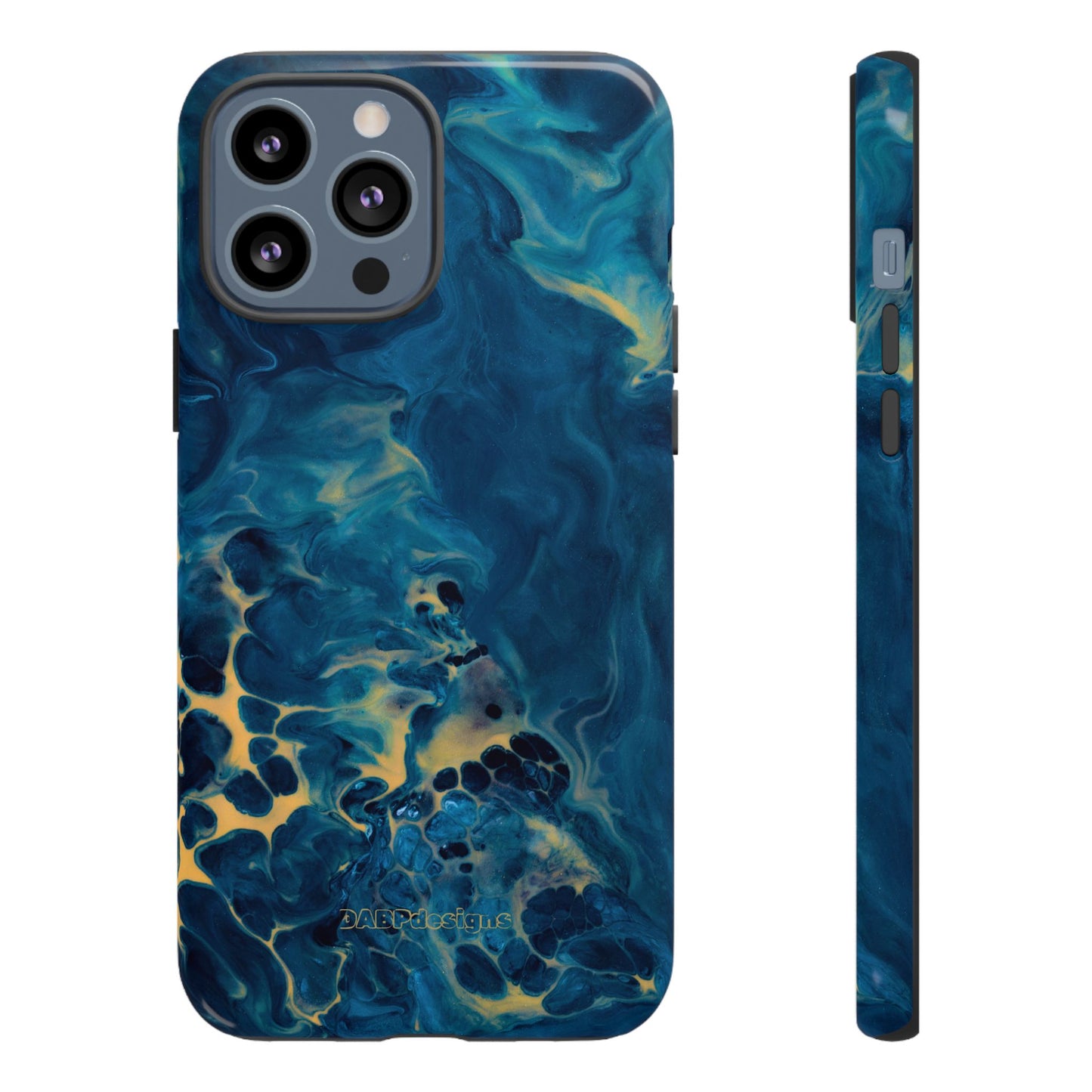 Tough Phone Case for iPhone, Samsung and Google Pixel - DABPdesigns Acrylic Abstract Design (v3)