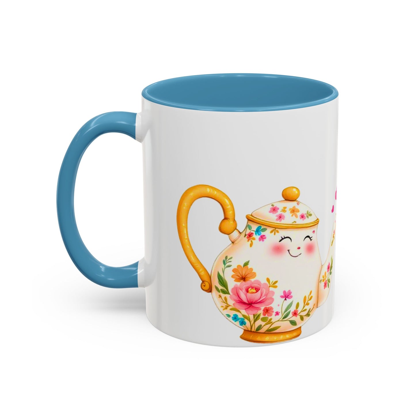 You're My Perfect Blend - Floral Accent Ceramic Mug (11oz, 15oz)