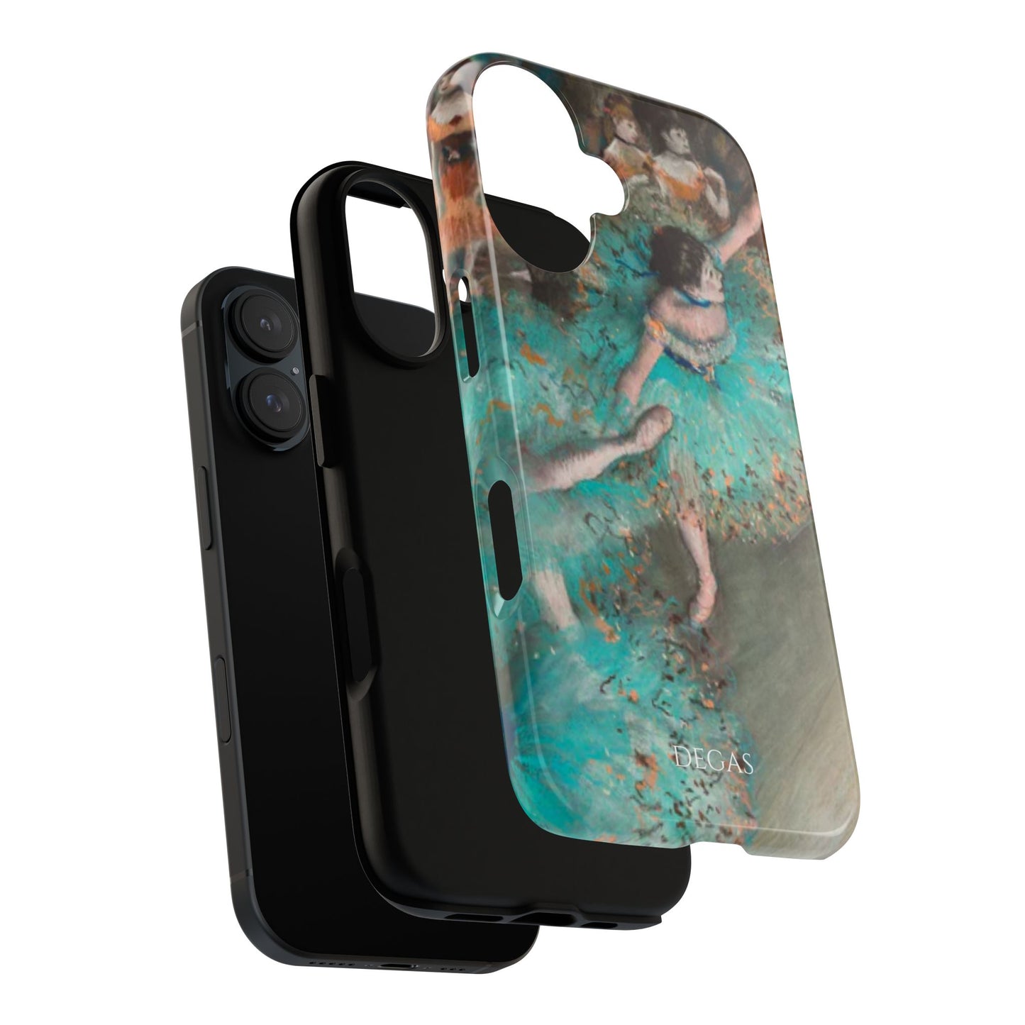 Tough Phone Case for iPhone, Samsung and Google Pixel - Degas, The Green Dancer (1877-79)