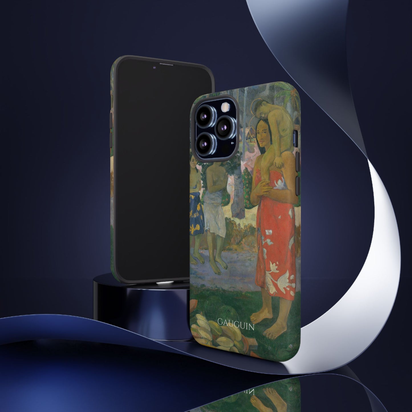 Tough Phone Case for iPhone, Samsung and Google Pixel - Gauguin, Ia Orana Maria (Hail Mary) (1891)