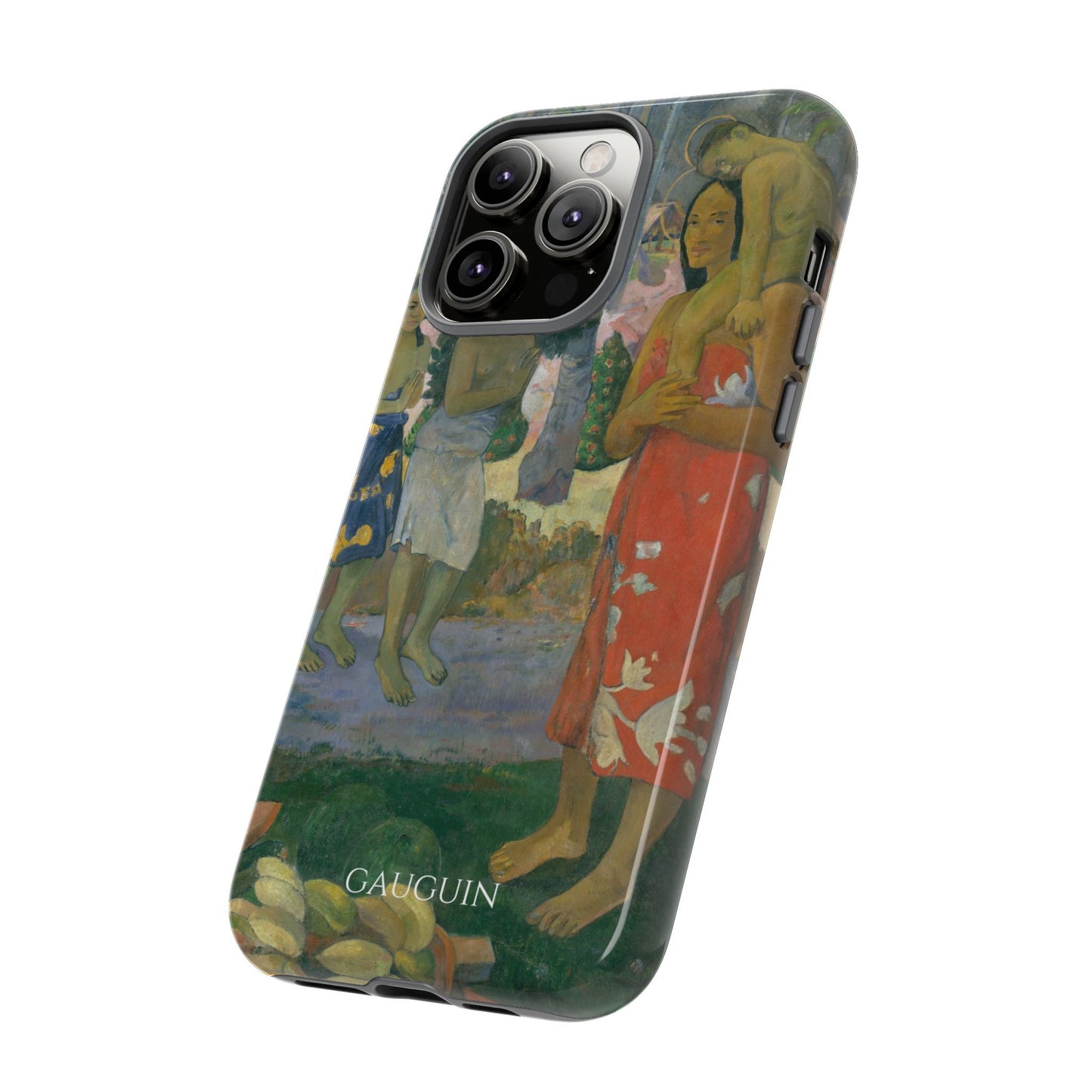 Tough Phone Case for iPhone, Samsung and Google Pixel - Gauguin, Ia Orana Maria (Hail Mary) (1891)