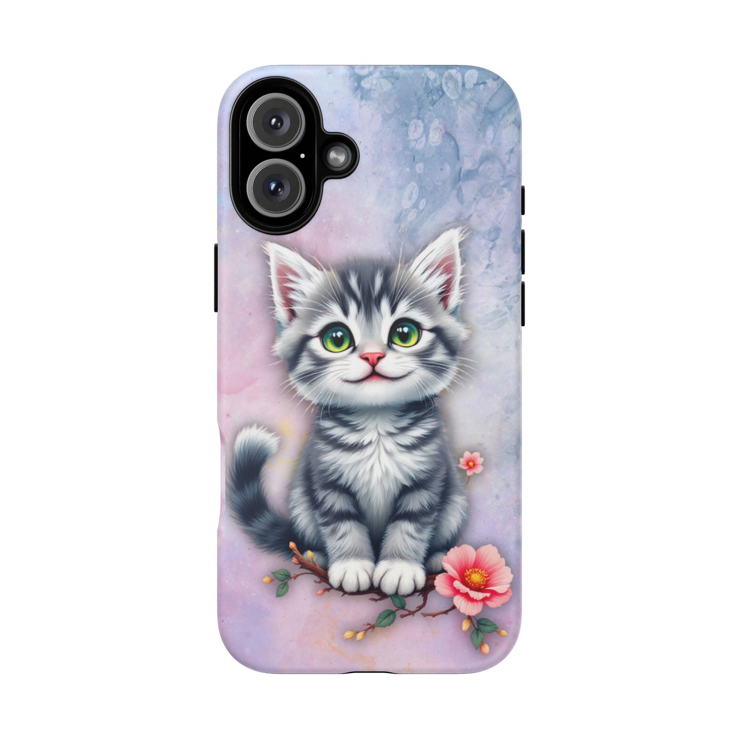 Tough Phone Case for iPhone, Samsung and Google Pixel - Dem Putty Tat Series (v1)