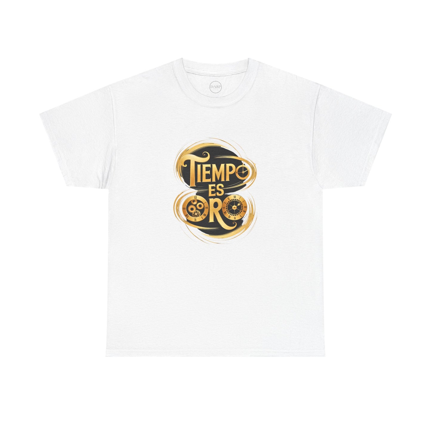 Gildan · 5000 Unisex Tee - Tiempo Es Oro – Stylish Motivational Design