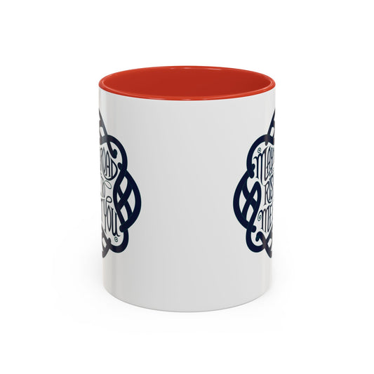 May the Road Rise to Meet You - Celtic Knot Design Mug