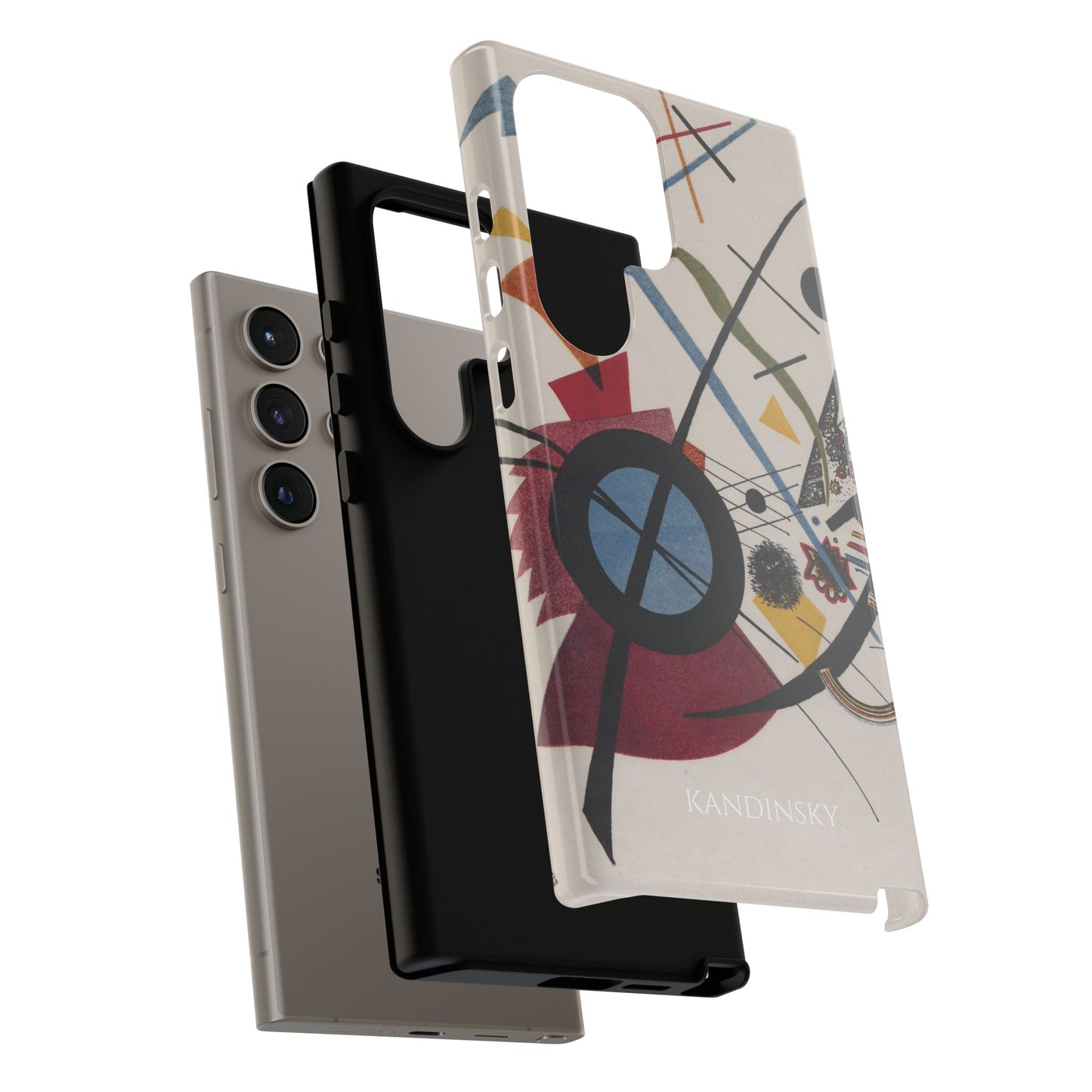 Tough Phone Case for iPhone, Samsung and Google Pixel - Kandinsky, Violett (1923)