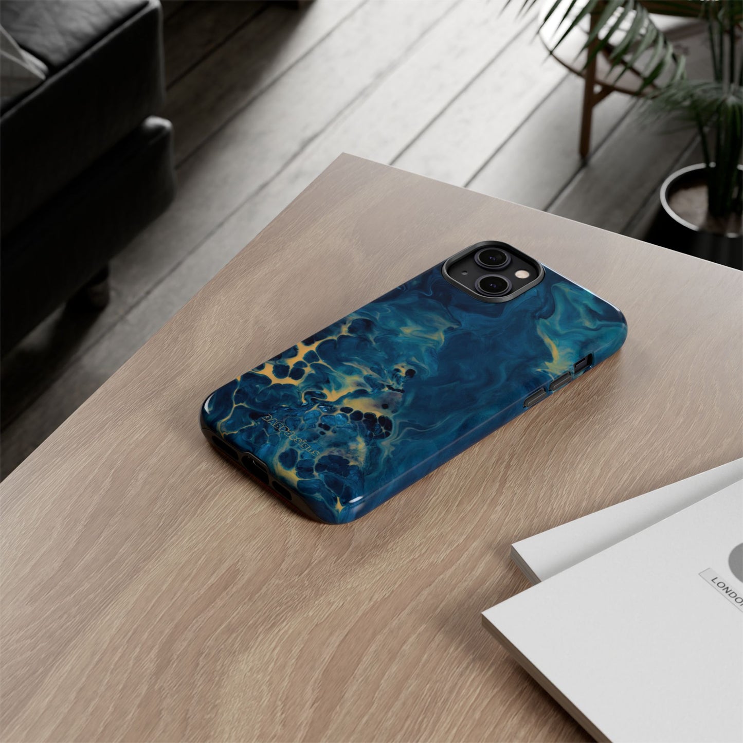 Tough Phone Case for iPhone, Samsung and Google Pixel - DABPdesigns Acrylic Abstract Design (v3)