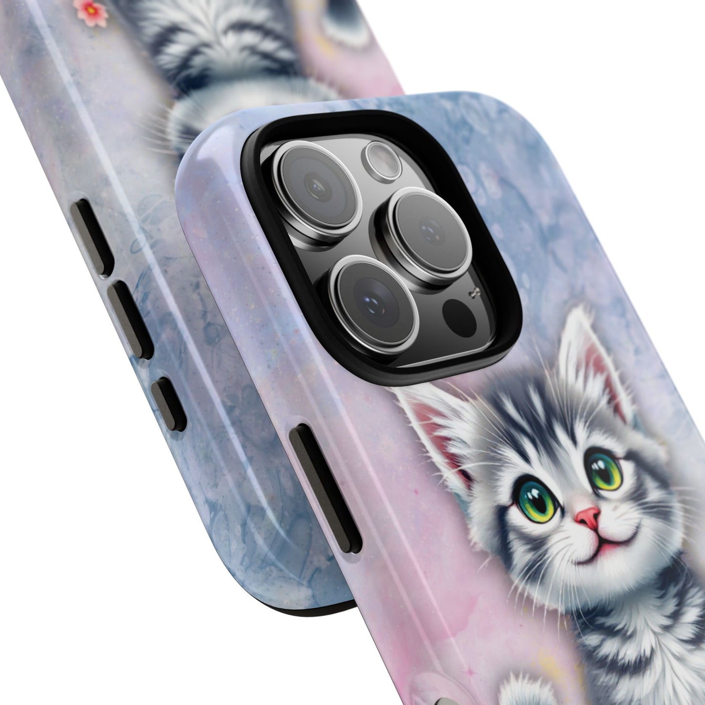 Tough Phone Case for iPhone, Samsung and Google Pixel - Dem Putty Tat Series (v1)