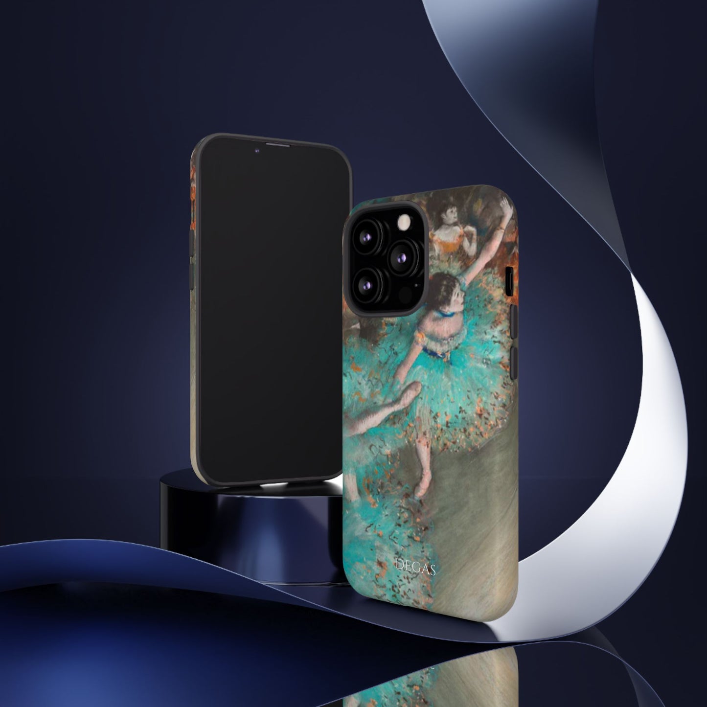 Tough Phone Case for iPhone, Samsung and Google Pixel - Degas, The Green Dancer (1877-79)