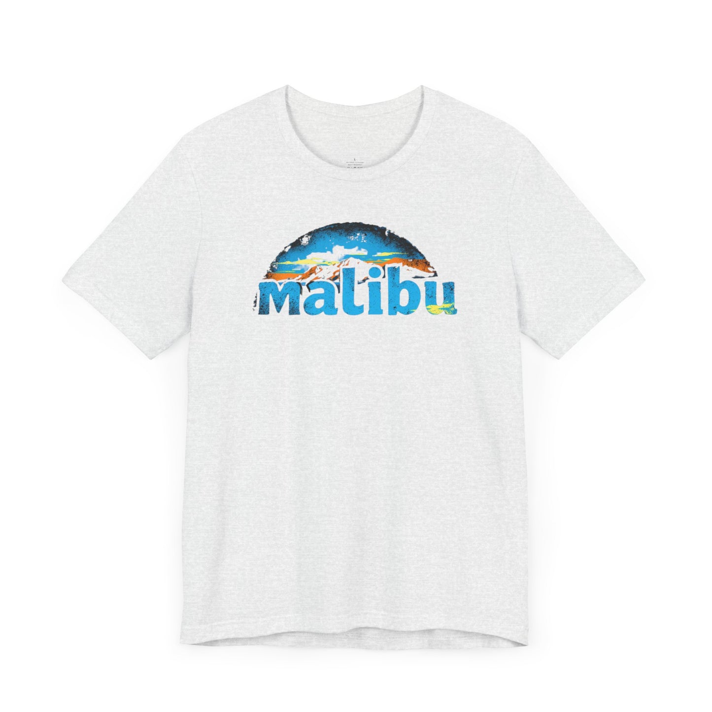 Bella+Canvas · 3001 Unisex Jersey Short Sleeve Tee - Malibu Coastal Vibes (v3)