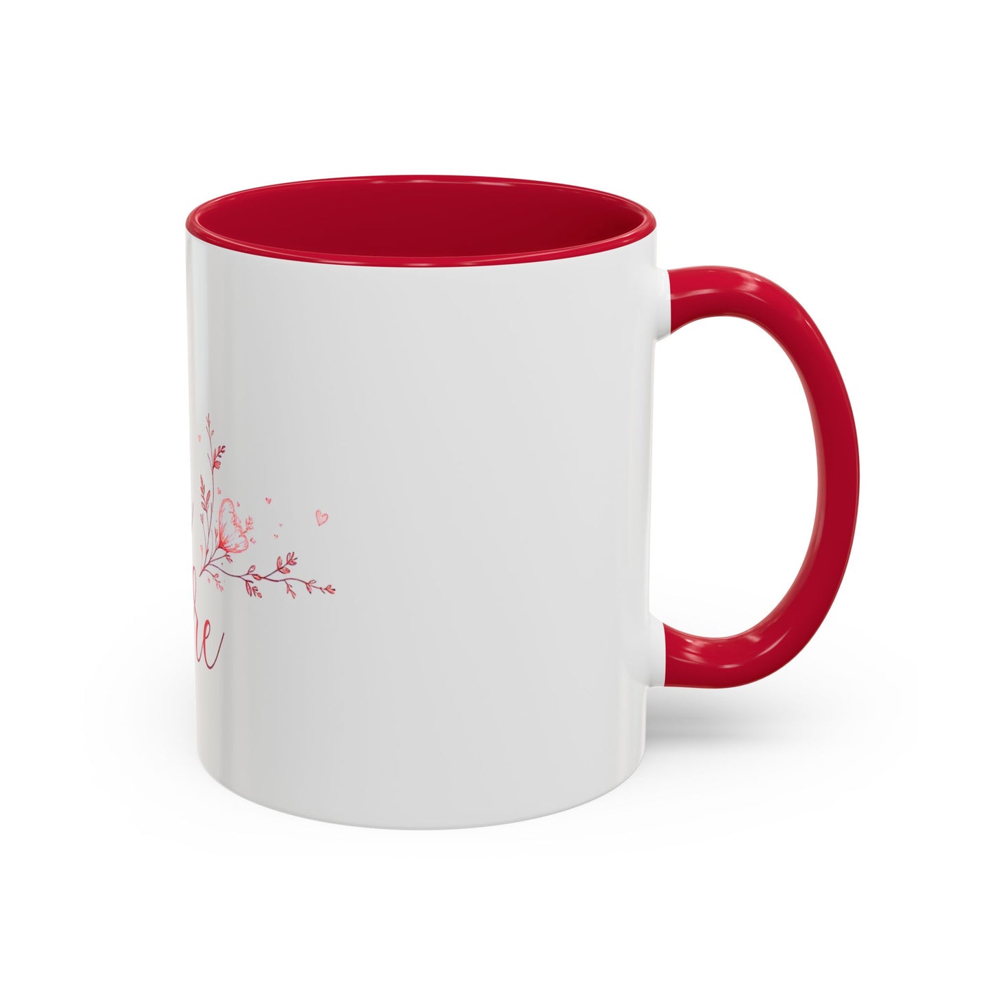 Love You More Valentine's Day Mug – Elegant Floral Romantic Gift for Love & Romance (11oz)