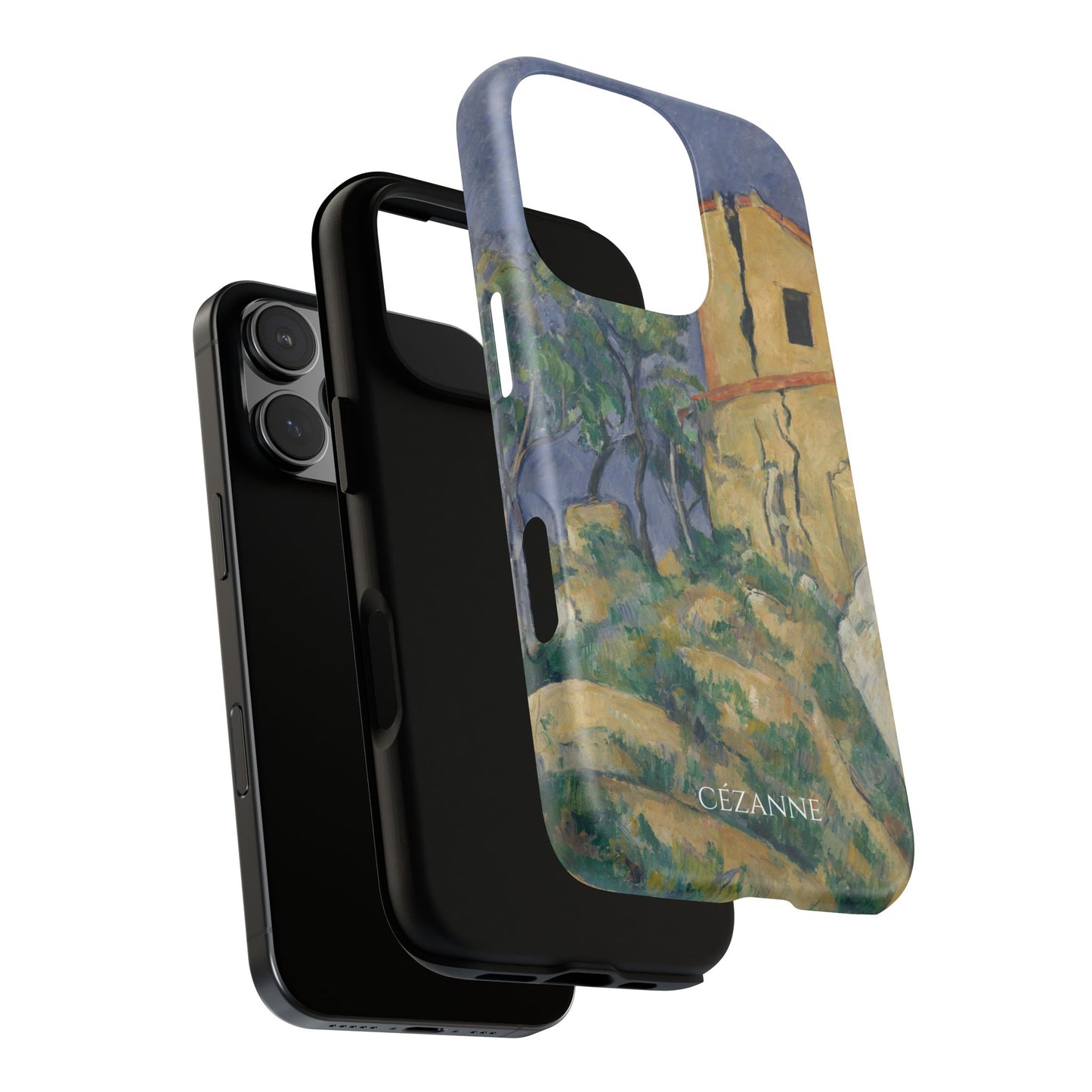 Tough Phone Case for iPhone, Samsung and Google Pixel - Cézanne, House with the Cracked Walls (1892-94)