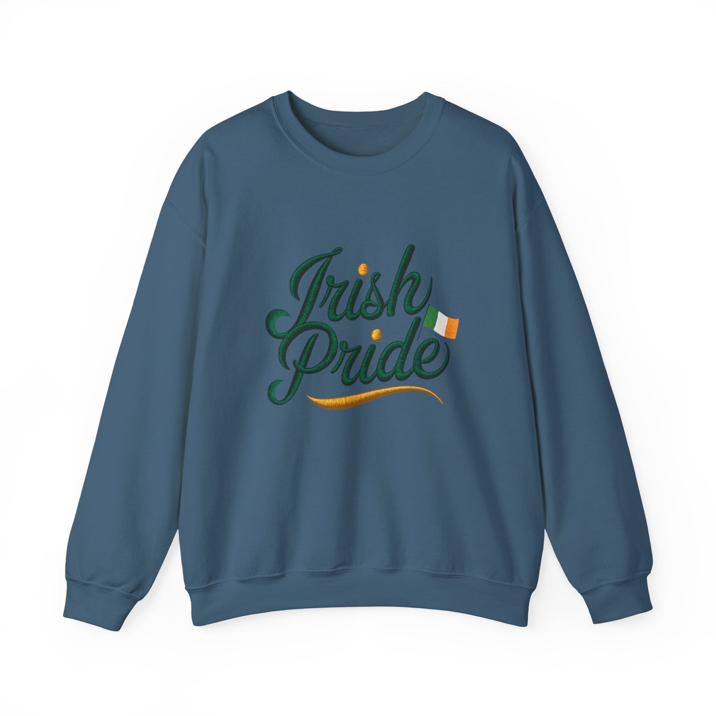 Gildan 18000 Unisex Heavy Blend™ Crewneck Sweatshirt - Irish Pride St. Patrick’s Day Design