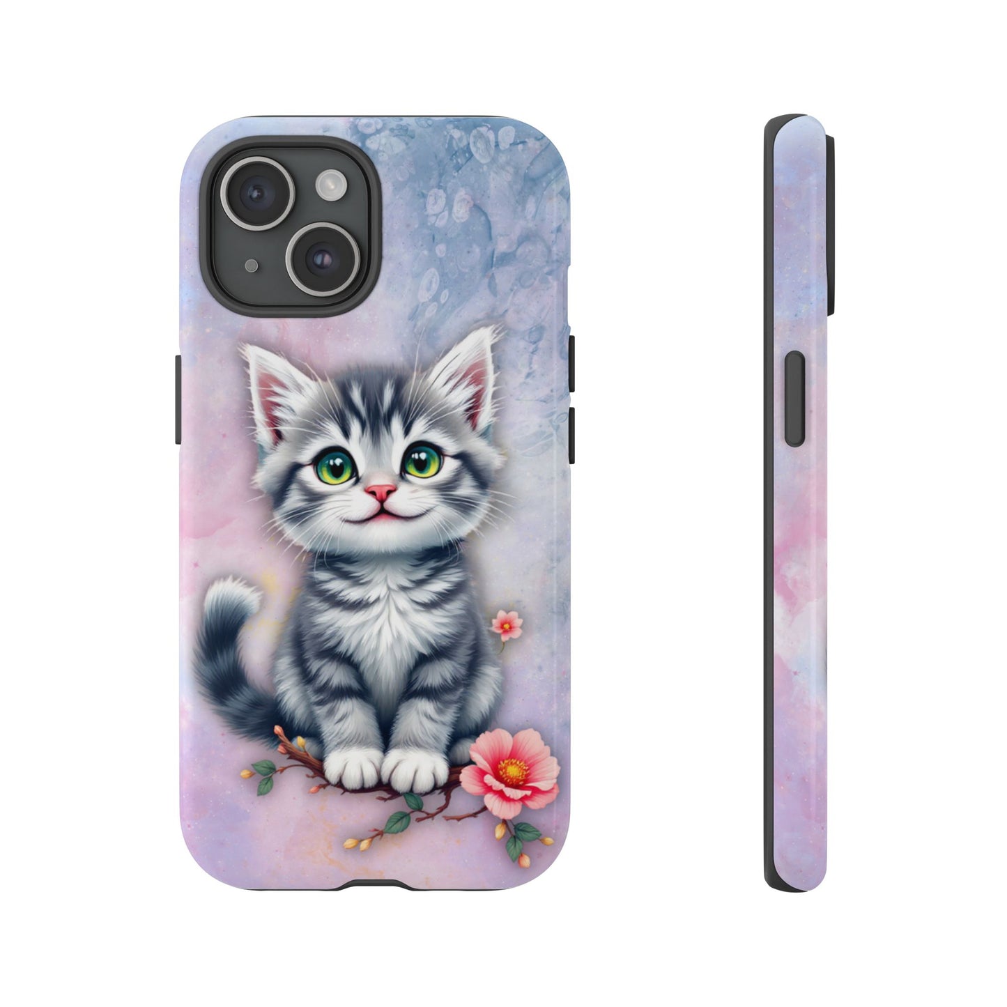 Tough Phone Case for iPhone, Samsung and Google Pixel - Dem Putty Tat Series (v1)