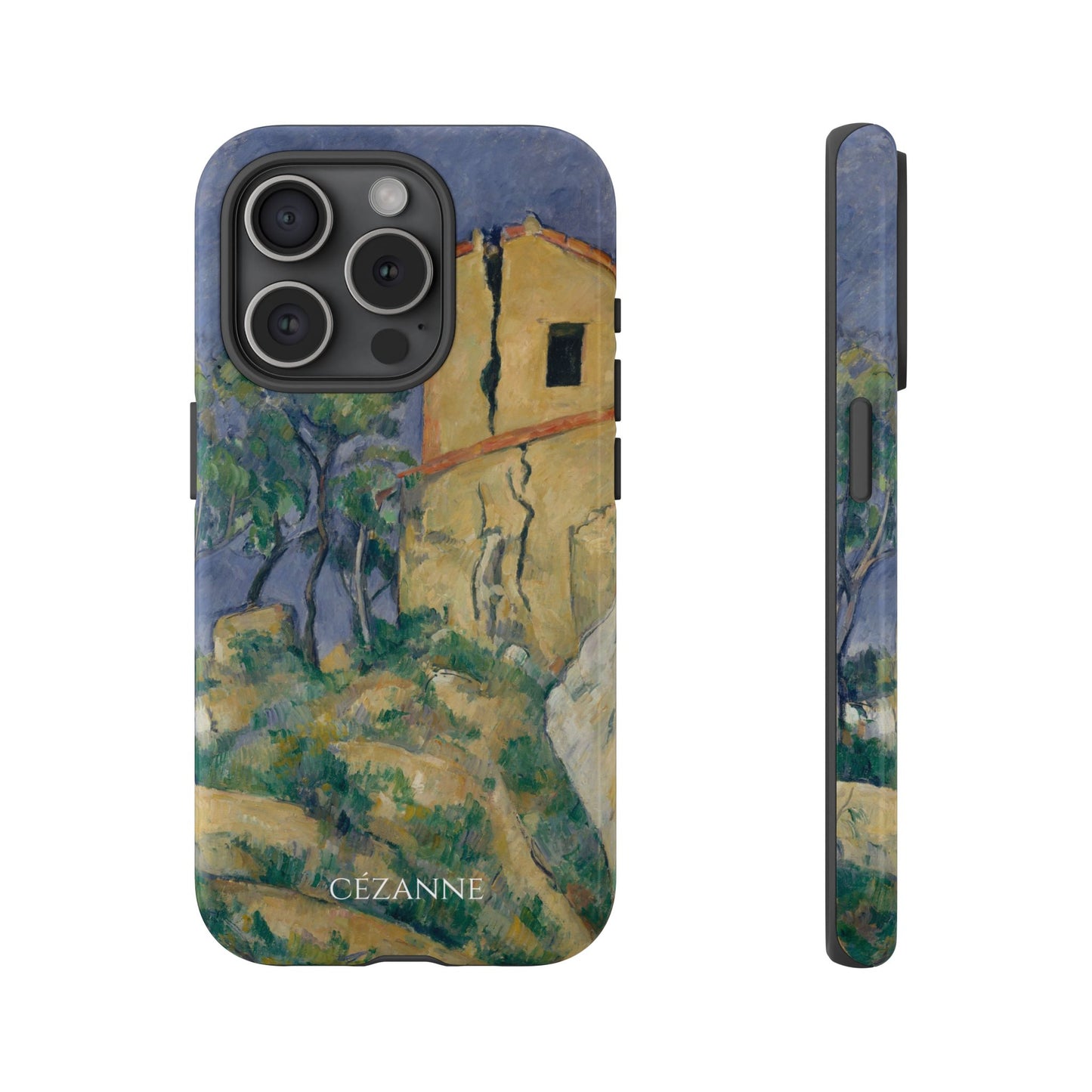 Tough Phone Case for iPhone, Samsung and Google Pixel - Cézanne, House with the Cracked Walls (1892-94)