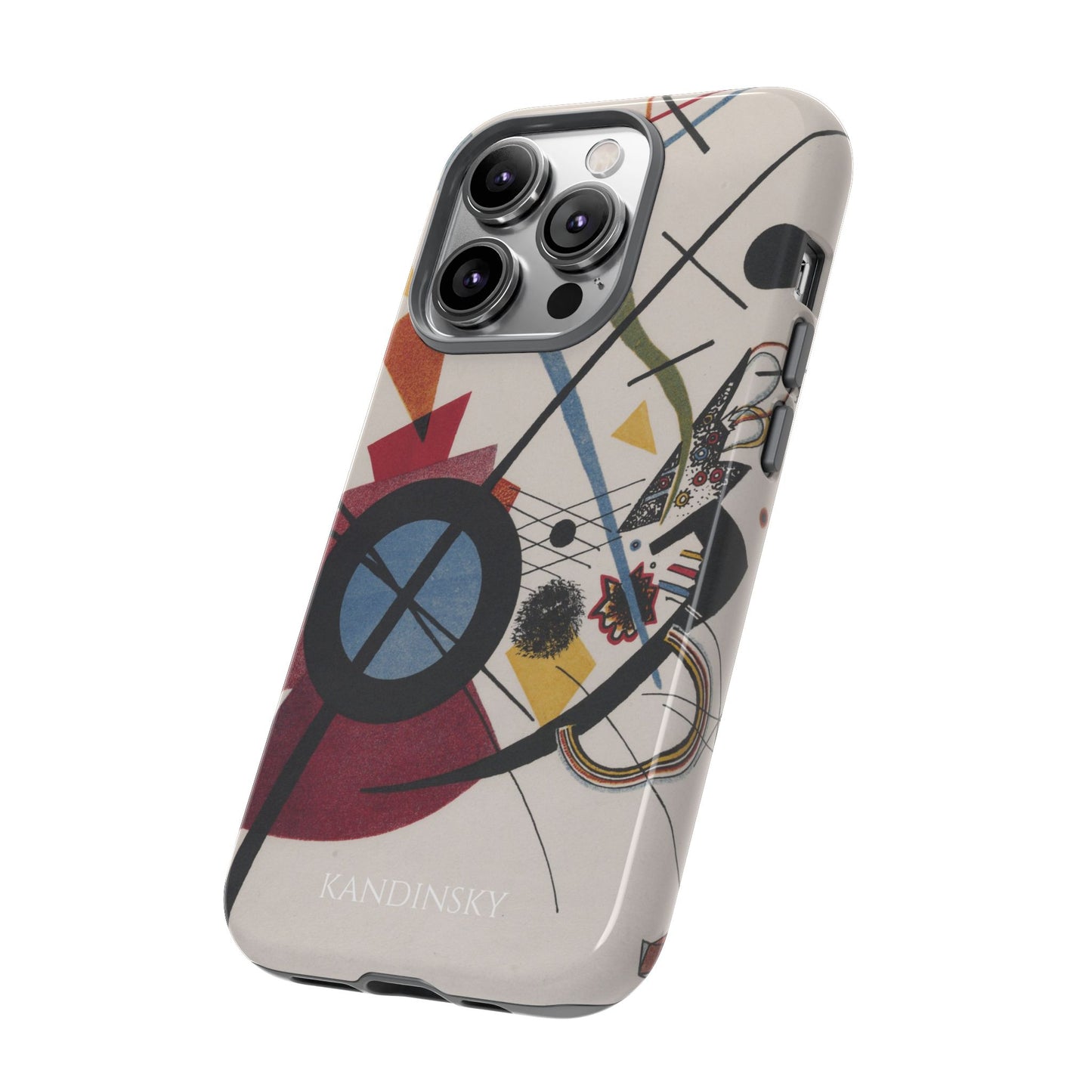 Tough Phone Case for iPhone, Samsung and Google Pixel - Kandinsky, Violett (1923)