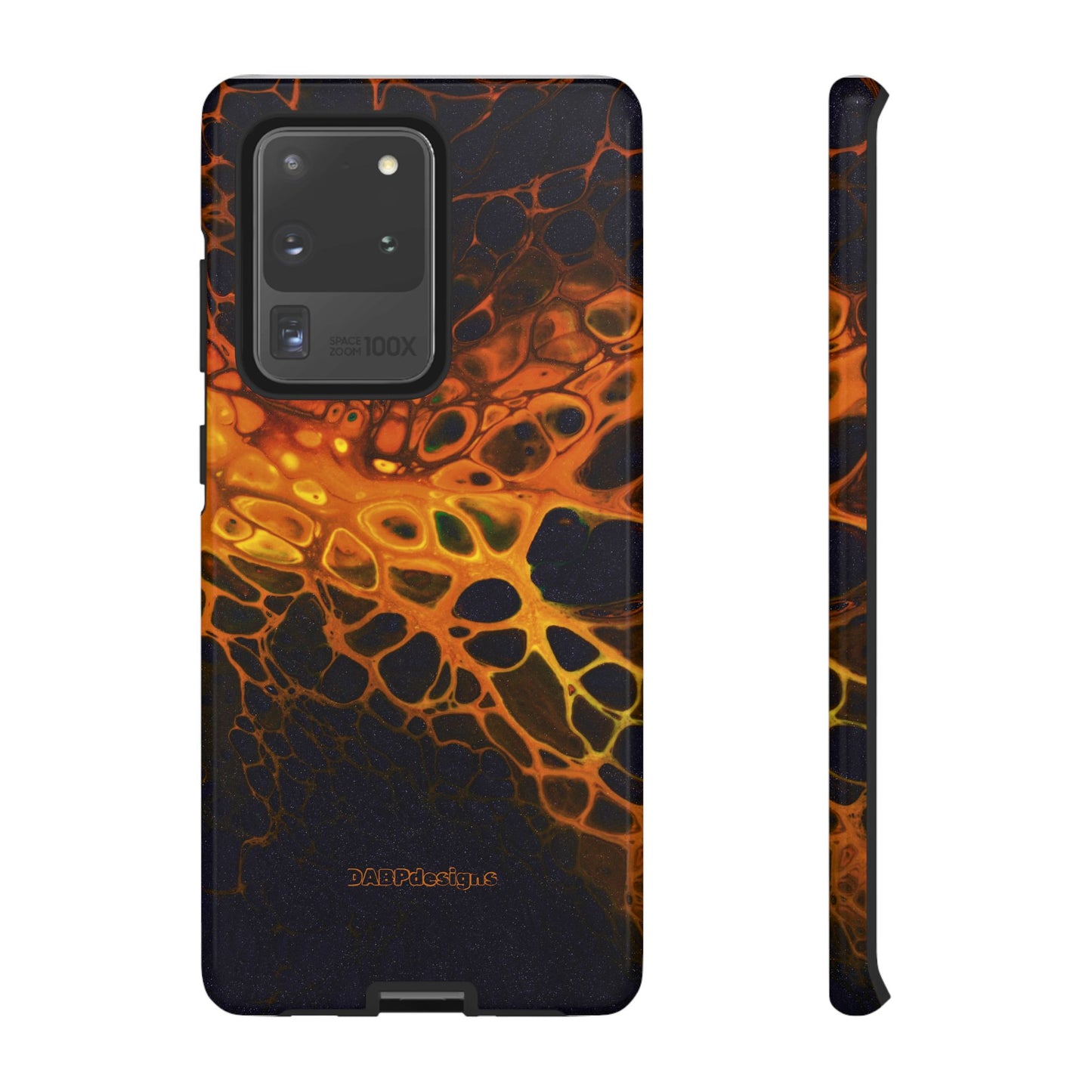 Tough Phone Case for iPhone, Samsung and Google Pixel - DABPdesigns Acrylic Abstract Design (v2)