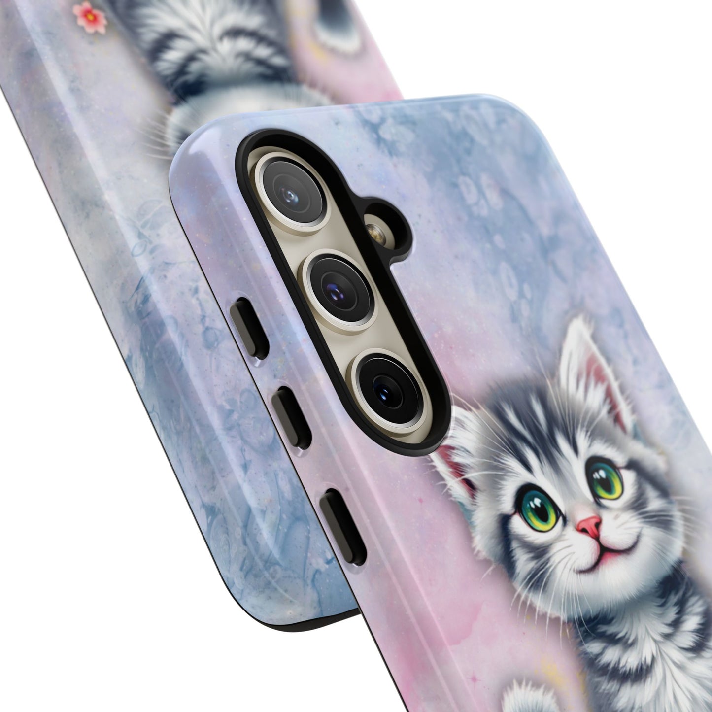 Tough Phone Case for iPhone, Samsung and Google Pixel - Dem Putty Tat Series (v1)