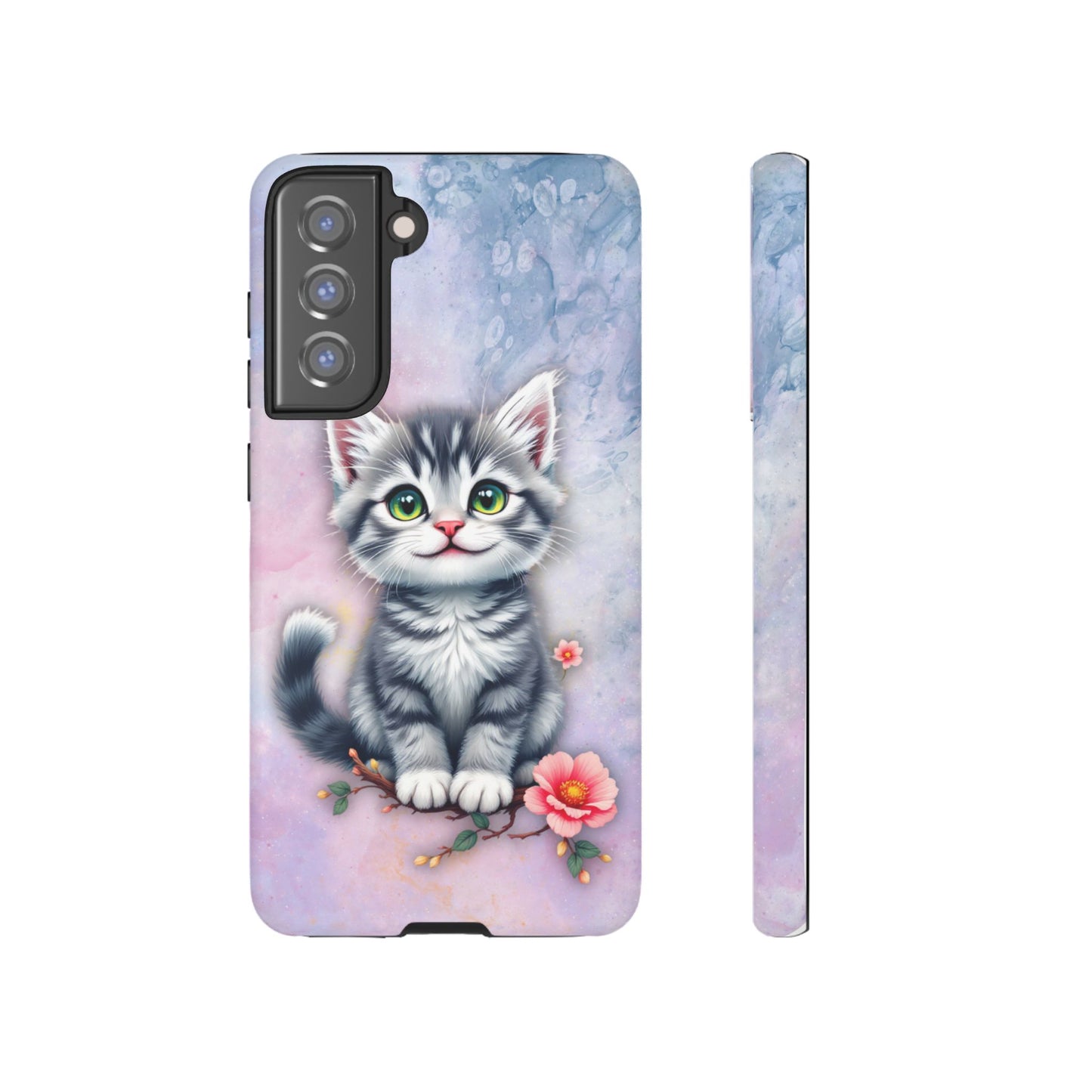 Tough Phone Case for iPhone, Samsung and Google Pixel - Dem Putty Tat Series (v1)