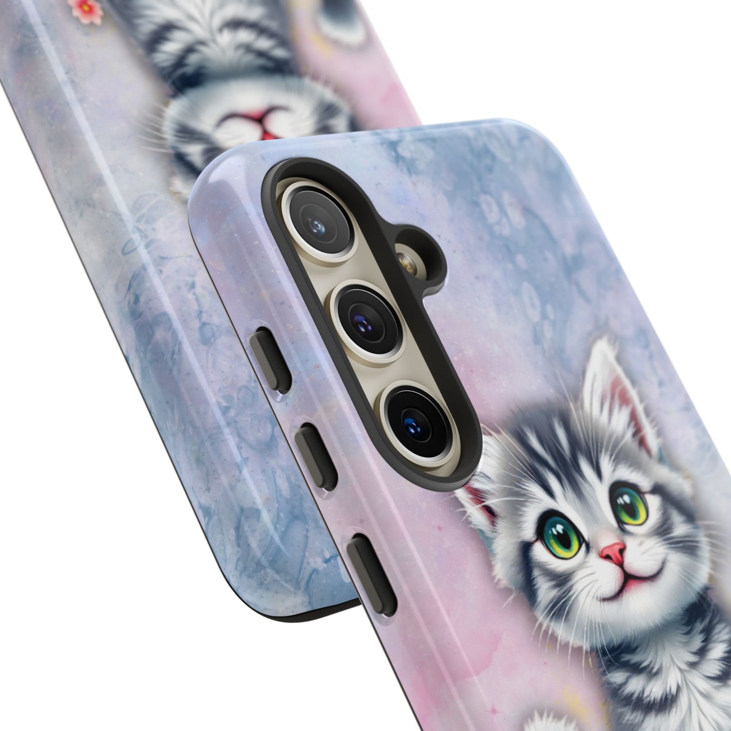 Tough Phone Case for iPhone, Samsung and Google Pixel - Dem Putty Tat Series (v1)