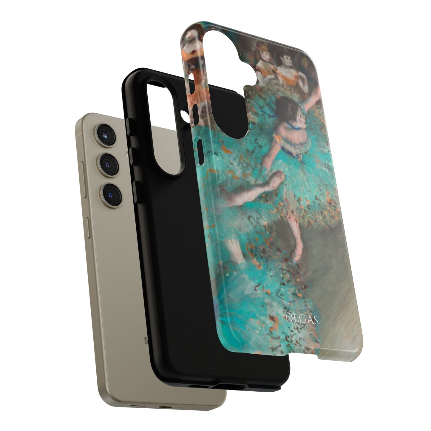 Tough Phone Case for iPhone, Samsung and Google Pixel - Degas, The Green Dancer (1877-79)