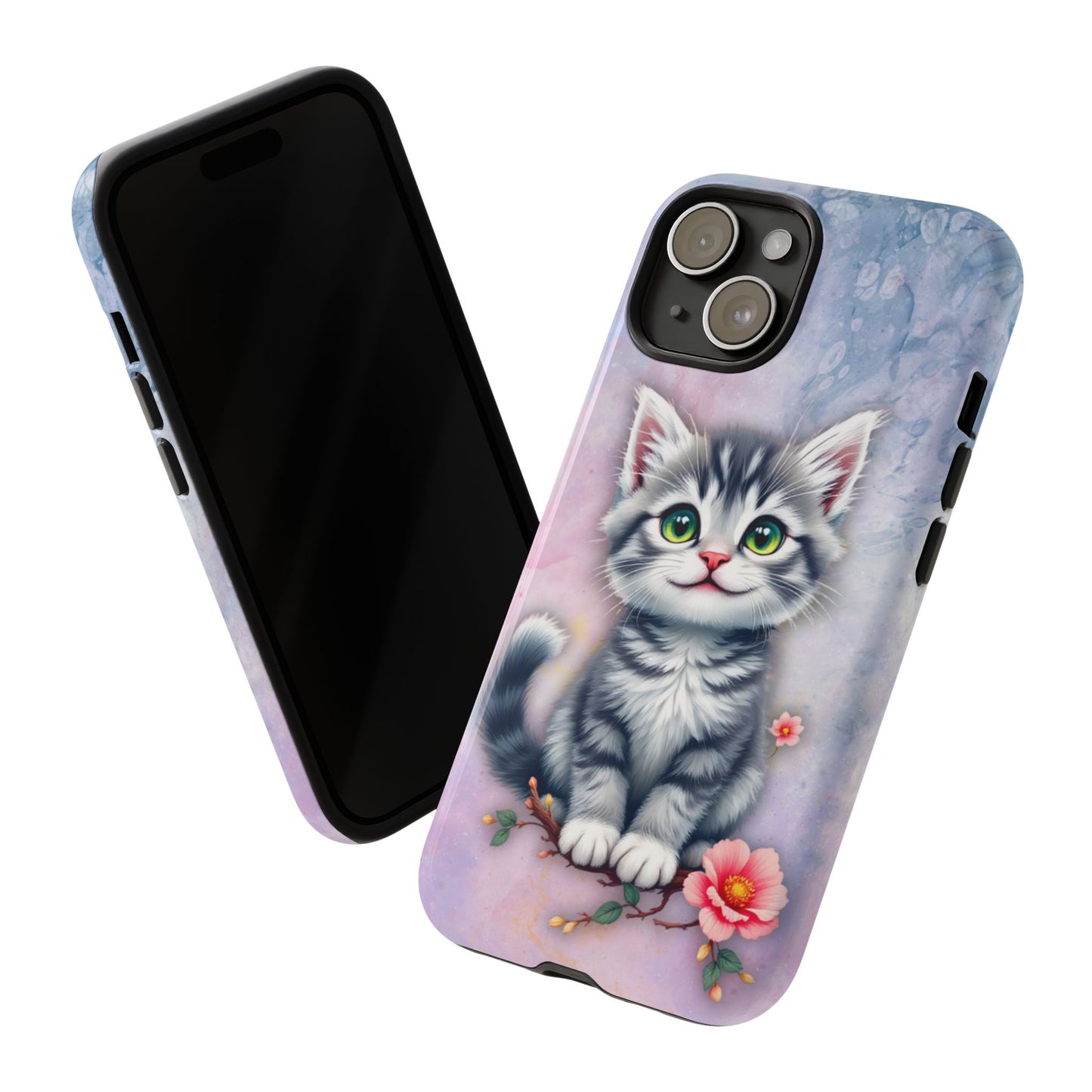 Tough Phone Case for iPhone, Samsung and Google Pixel - Dem Putty Tat Series (v1)