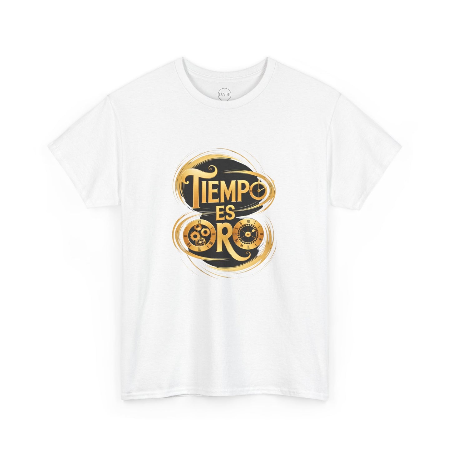 Gildan · 5000 Unisex Tee - Tiempo Es Oro – Stylish Motivational Design