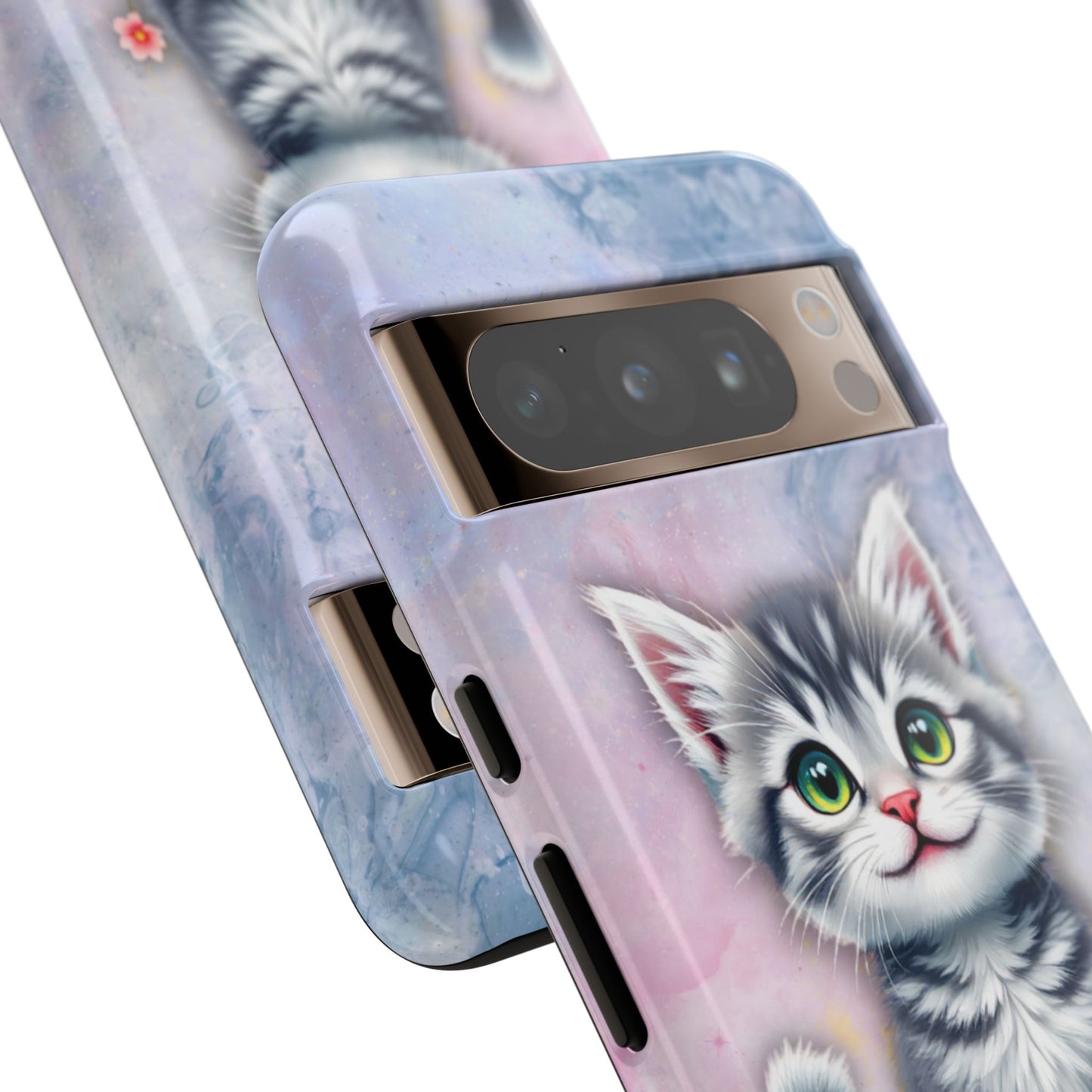 Tough Phone Case for iPhone, Samsung and Google Pixel - Dem Putty Tat Series (v1)