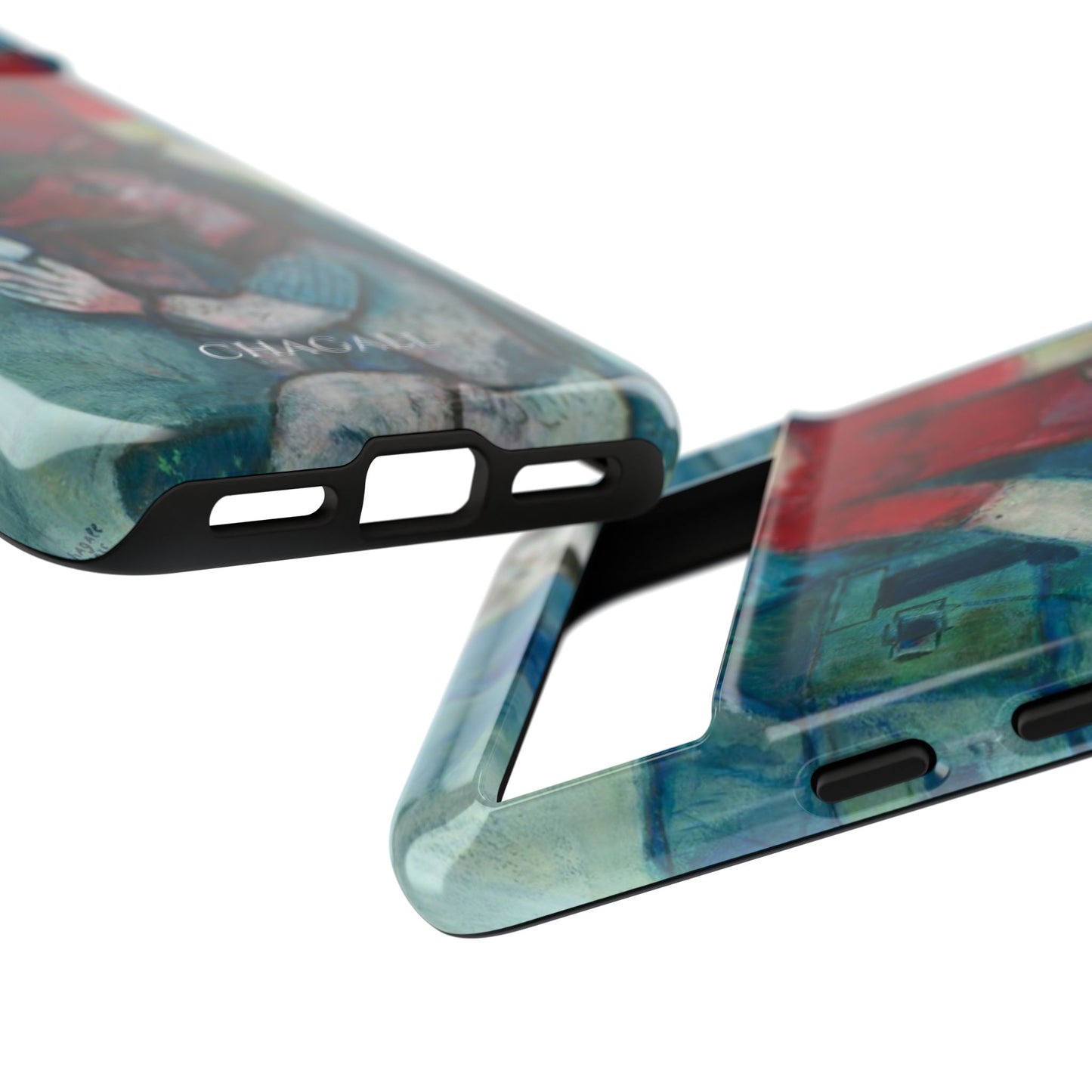 Tough Phone Case for iPhone, Samsung and Google Pixel - Chagall, The Angel and the Reader (1930)