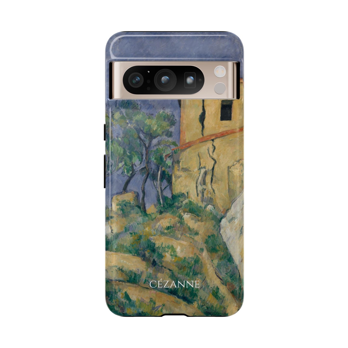 Tough Phone Case for iPhone, Samsung and Google Pixel - Cézanne, House with the Cracked Walls (1892-94)