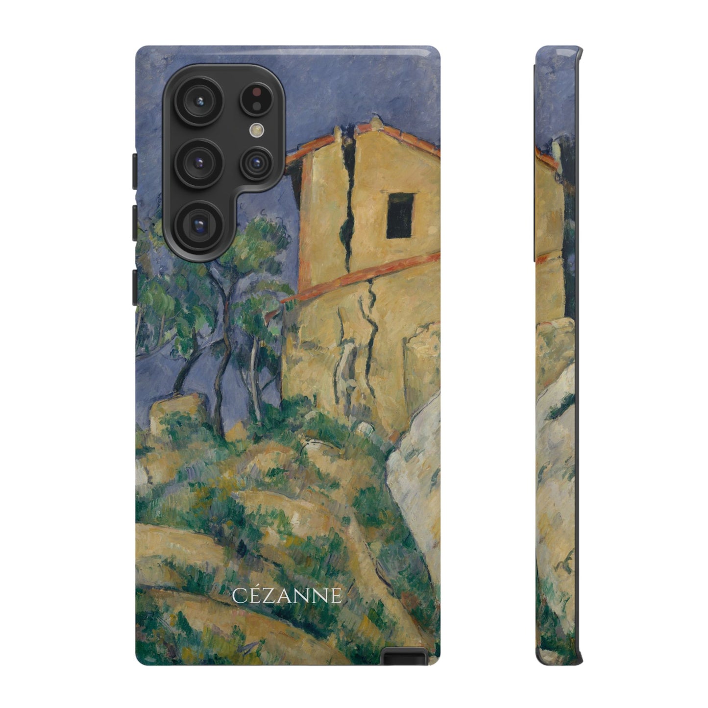 Tough Phone Case for iPhone, Samsung and Google Pixel - Cézanne, House with the Cracked Walls (1892-94)