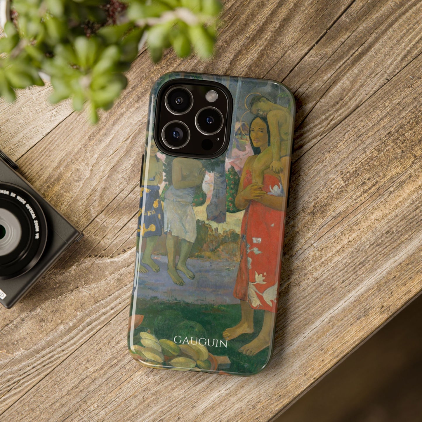 Tough Phone Case for iPhone, Samsung and Google Pixel - Gauguin, Ia Orana Maria (Hail Mary) (1891)