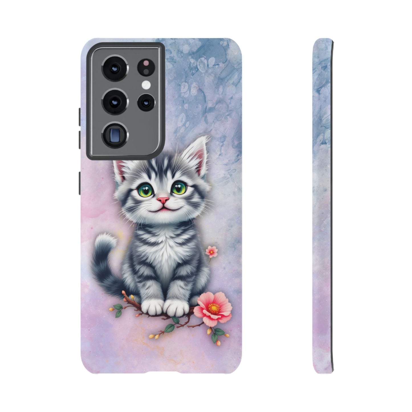 Tough Phone Case for iPhone, Samsung and Google Pixel - Dem Putty Tat Series (v1)