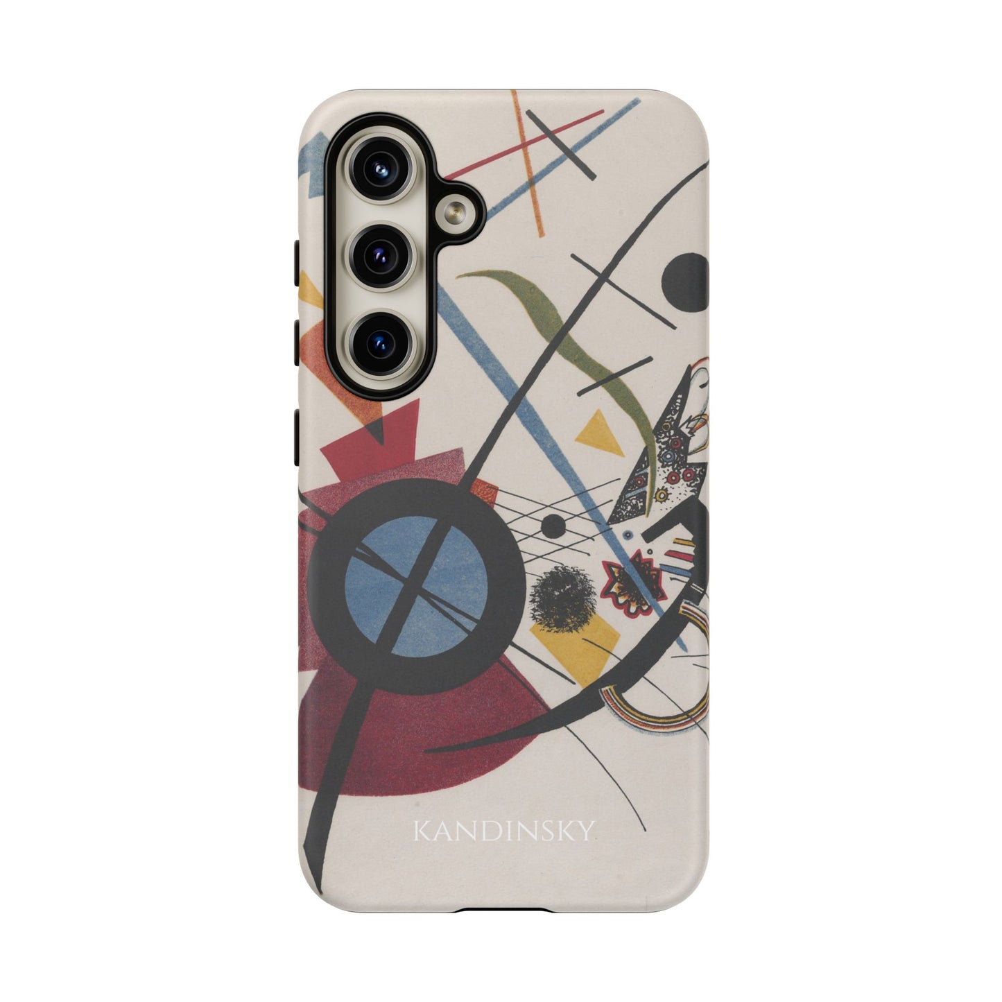 Tough Phone Case for iPhone, Samsung and Google Pixel - Kandinsky, Violett (1923)