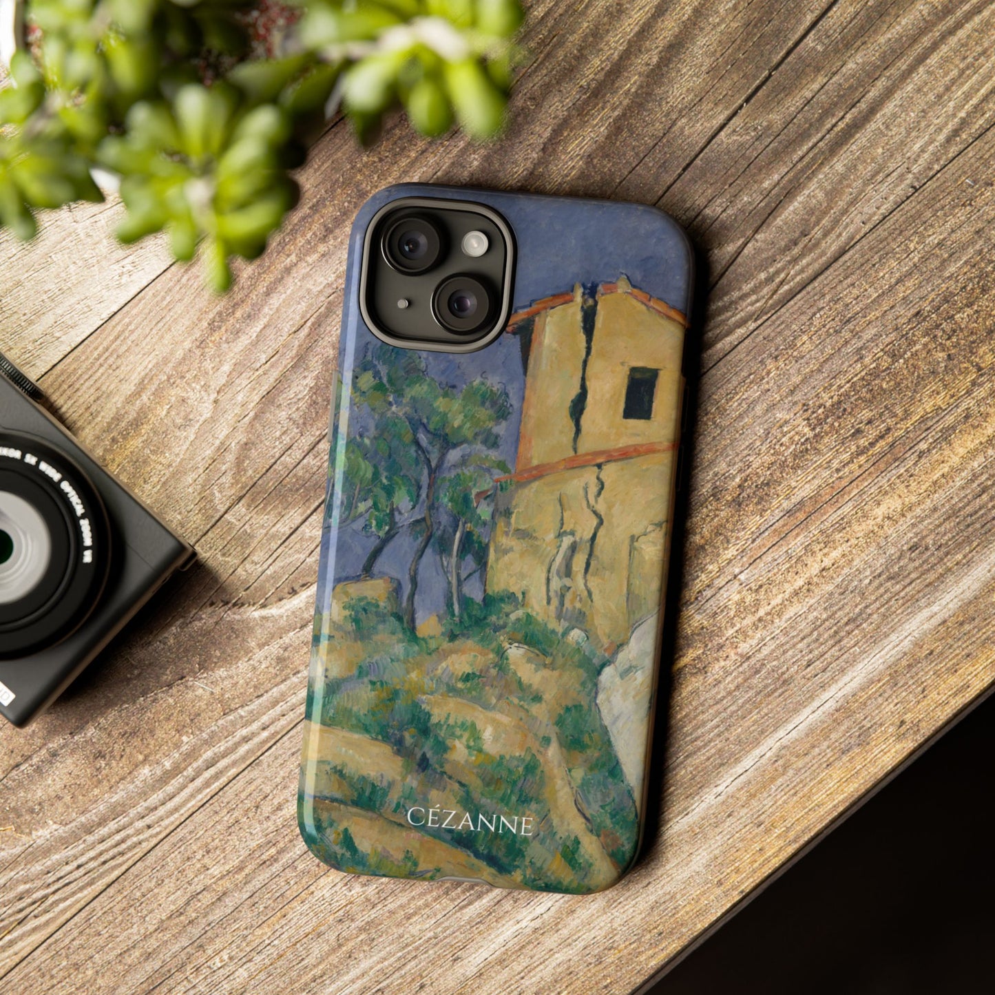 Tough Phone Case for iPhone, Samsung and Google Pixel - Cézanne, House with the Cracked Walls (1892-94)