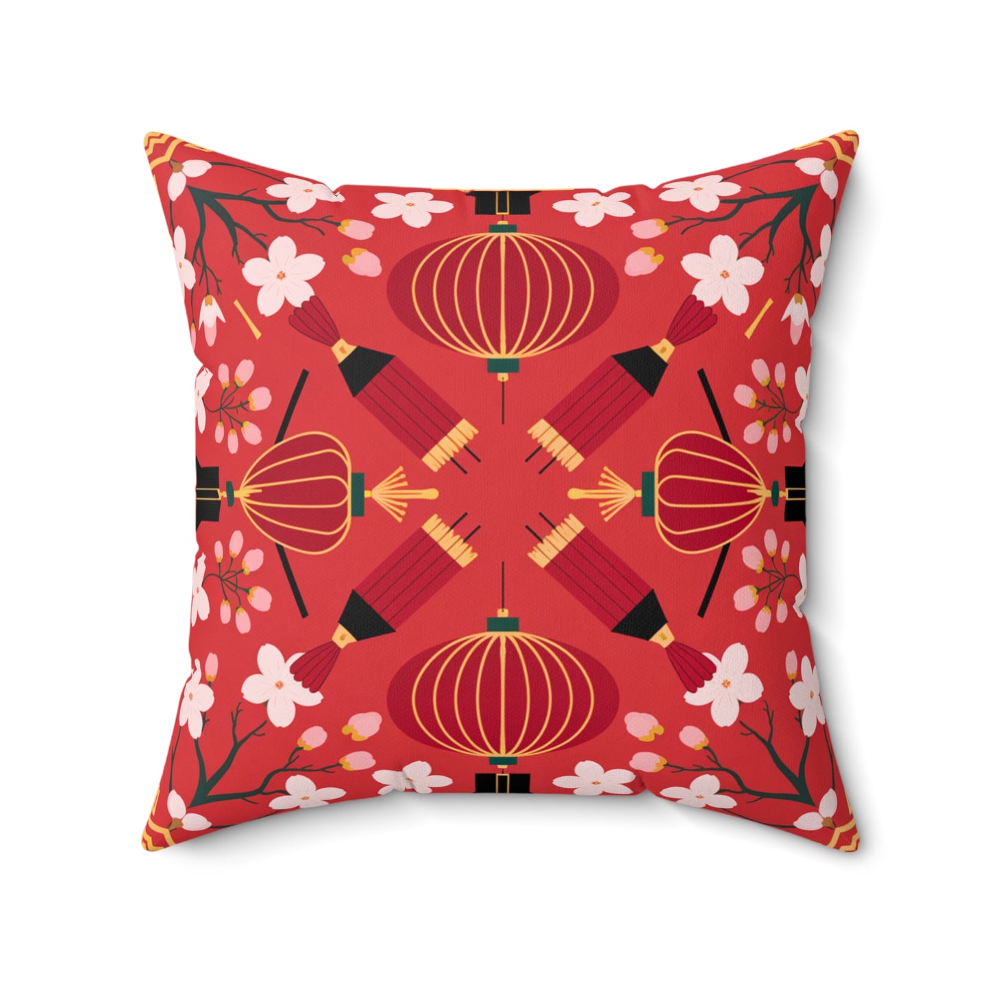Chinese New Year Throw Pillow (v8)