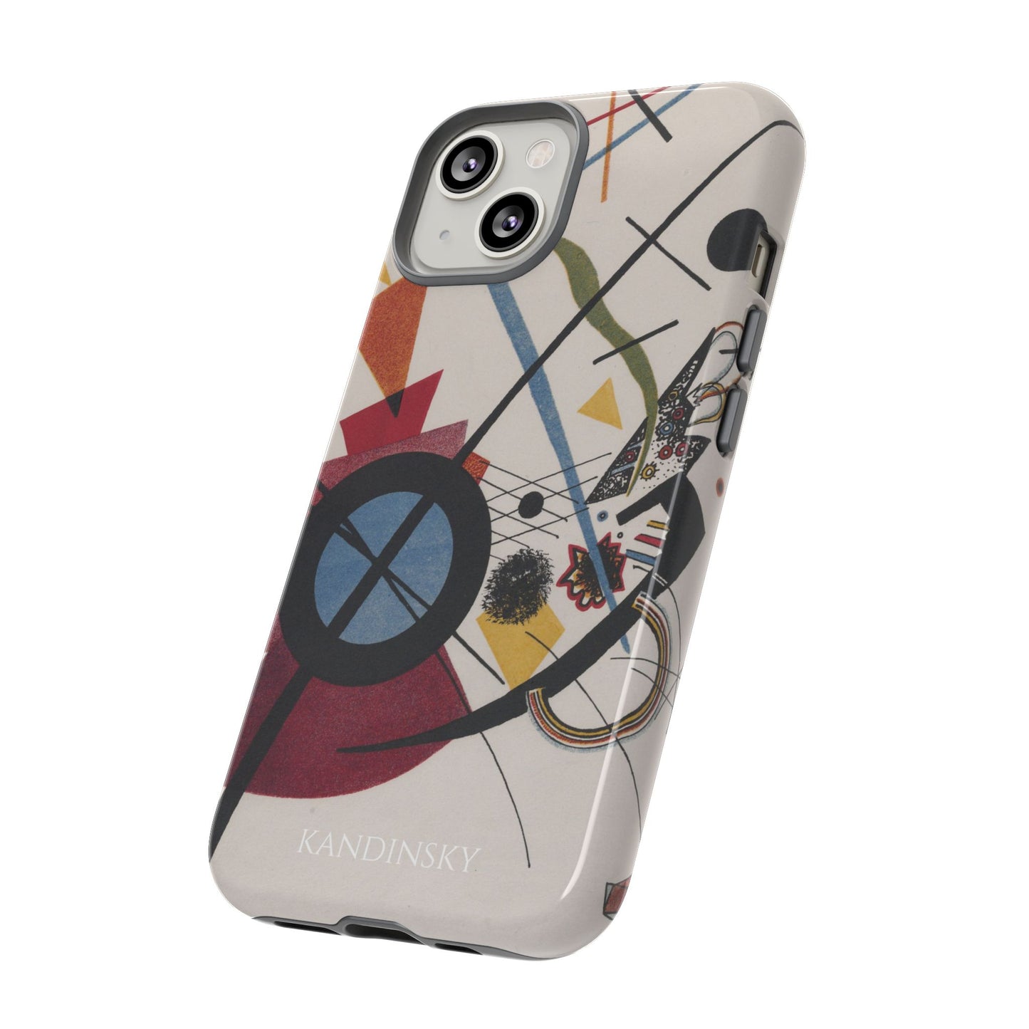 Tough Phone Case for iPhone, Samsung and Google Pixel - Kandinsky, Violett (1923)