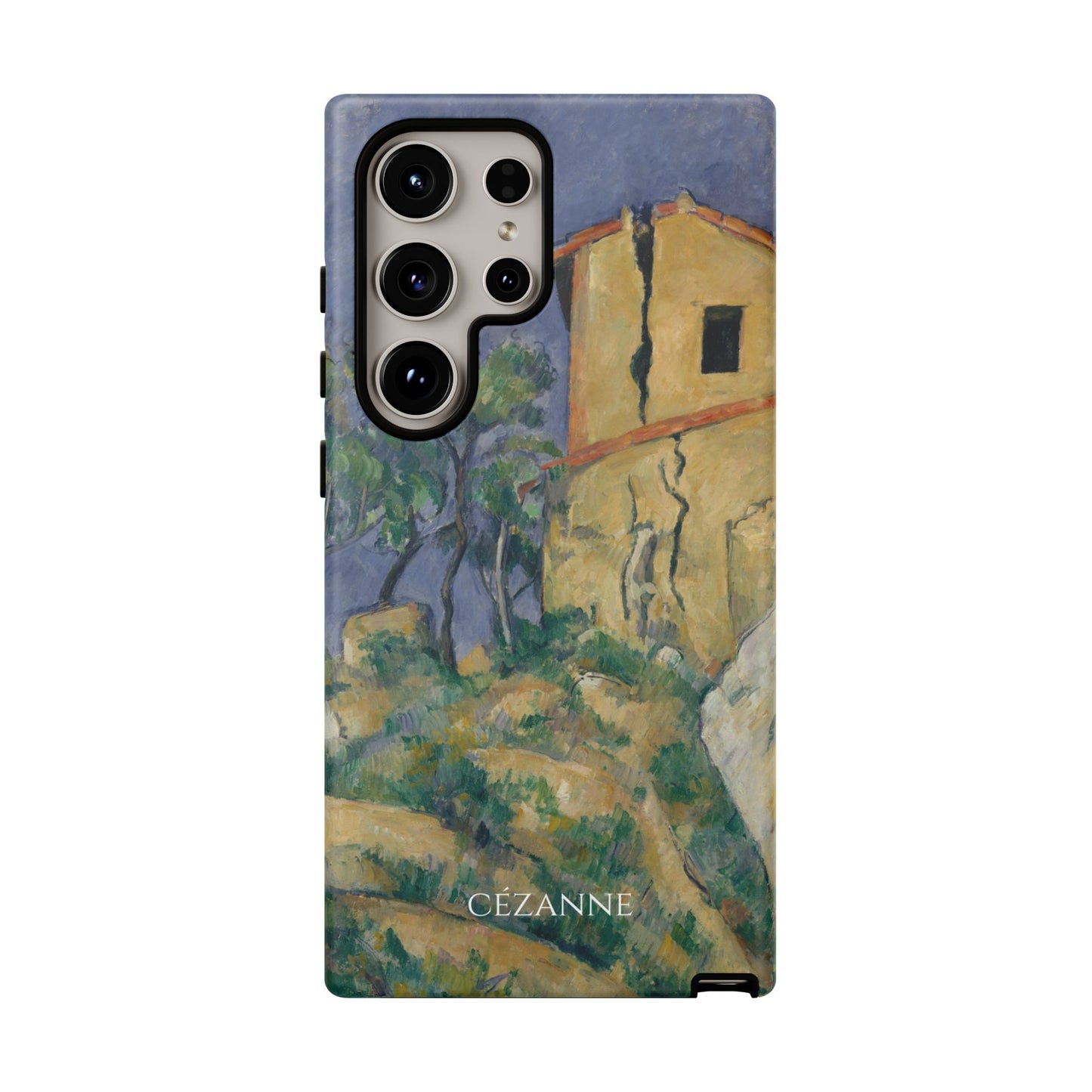 Tough Phone Case for iPhone, Samsung and Google Pixel - Cézanne, House with the Cracked Walls (1892-94)