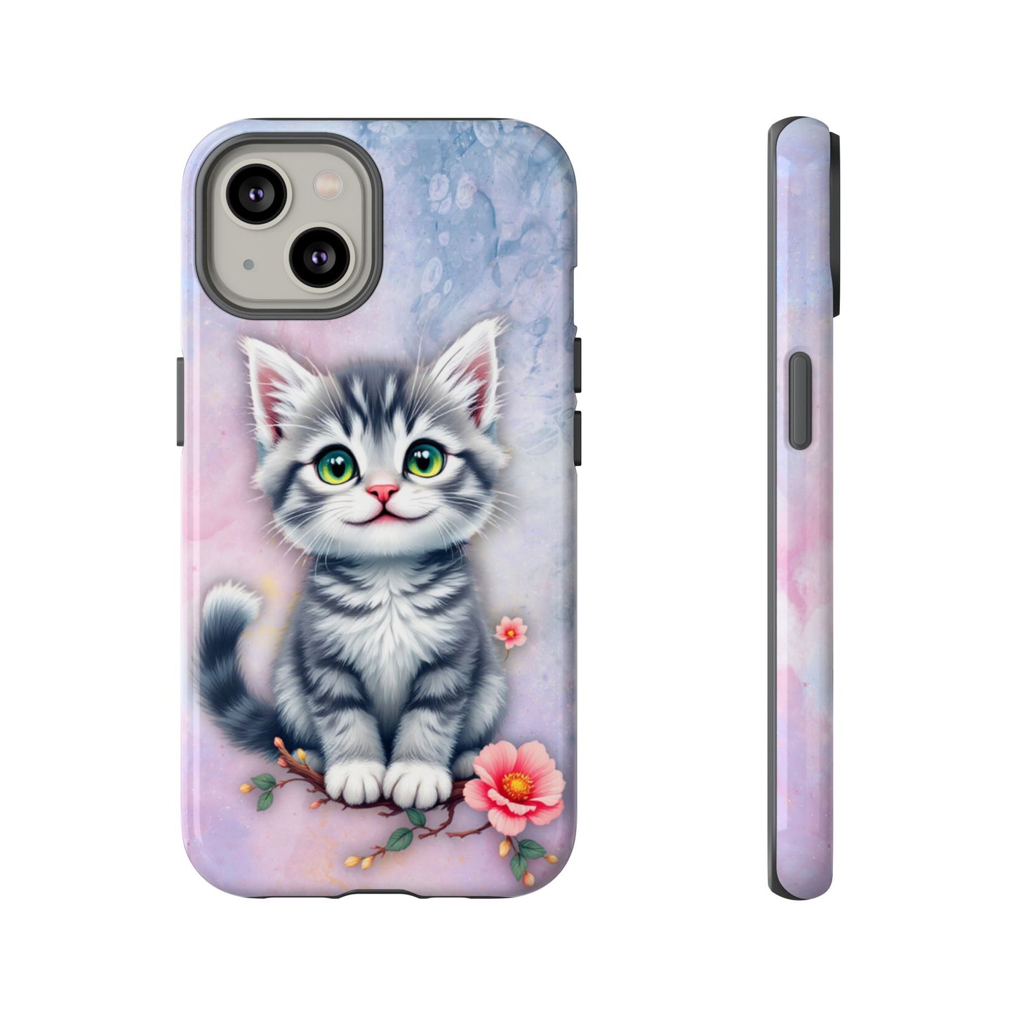 Tough Phone Case for iPhone, Samsung and Google Pixel - Dem Putty Tat Series (v1)