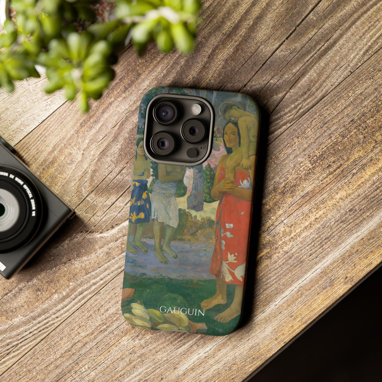 Tough Phone Case for iPhone, Samsung and Google Pixel - Gauguin, Ia Orana Maria (Hail Mary) (1891)