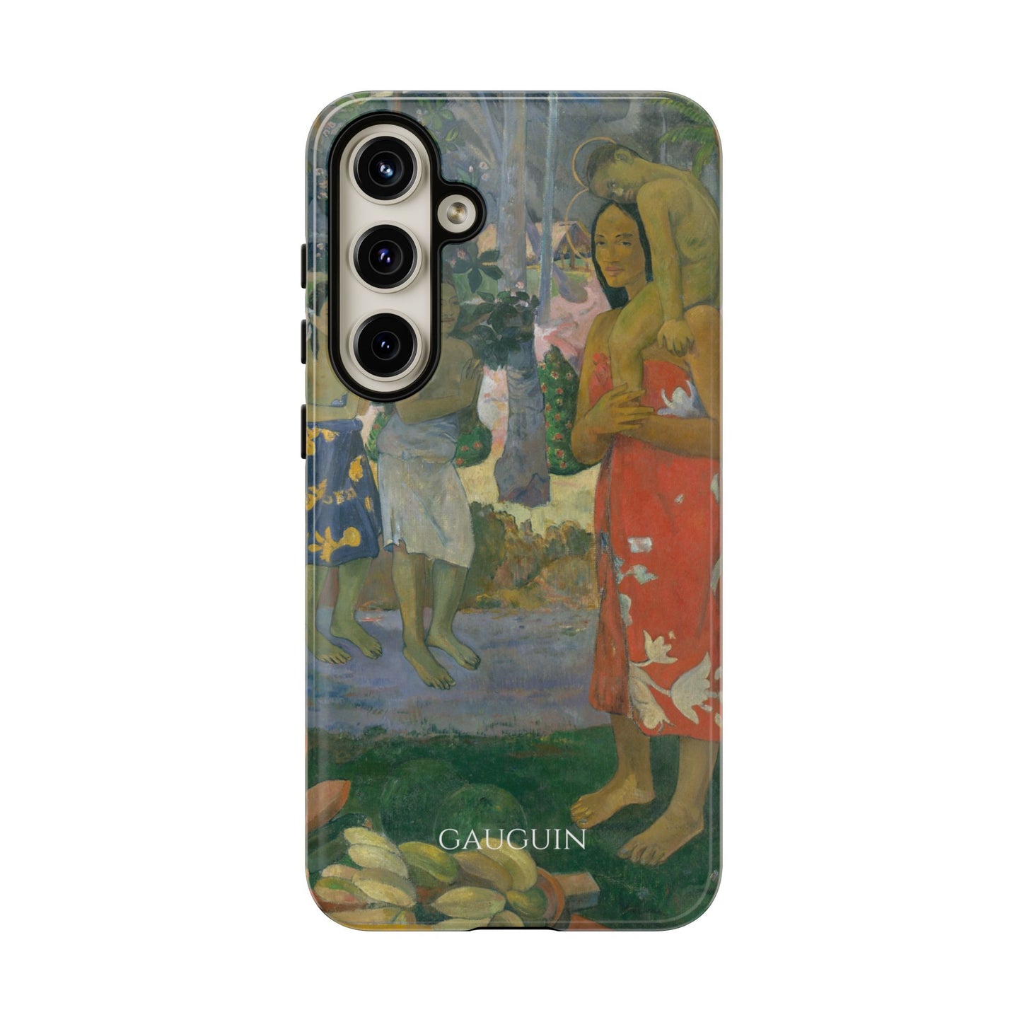 Tough Phone Case for iPhone, Samsung and Google Pixel - Gauguin, Ia Orana Maria (Hail Mary) (1891)