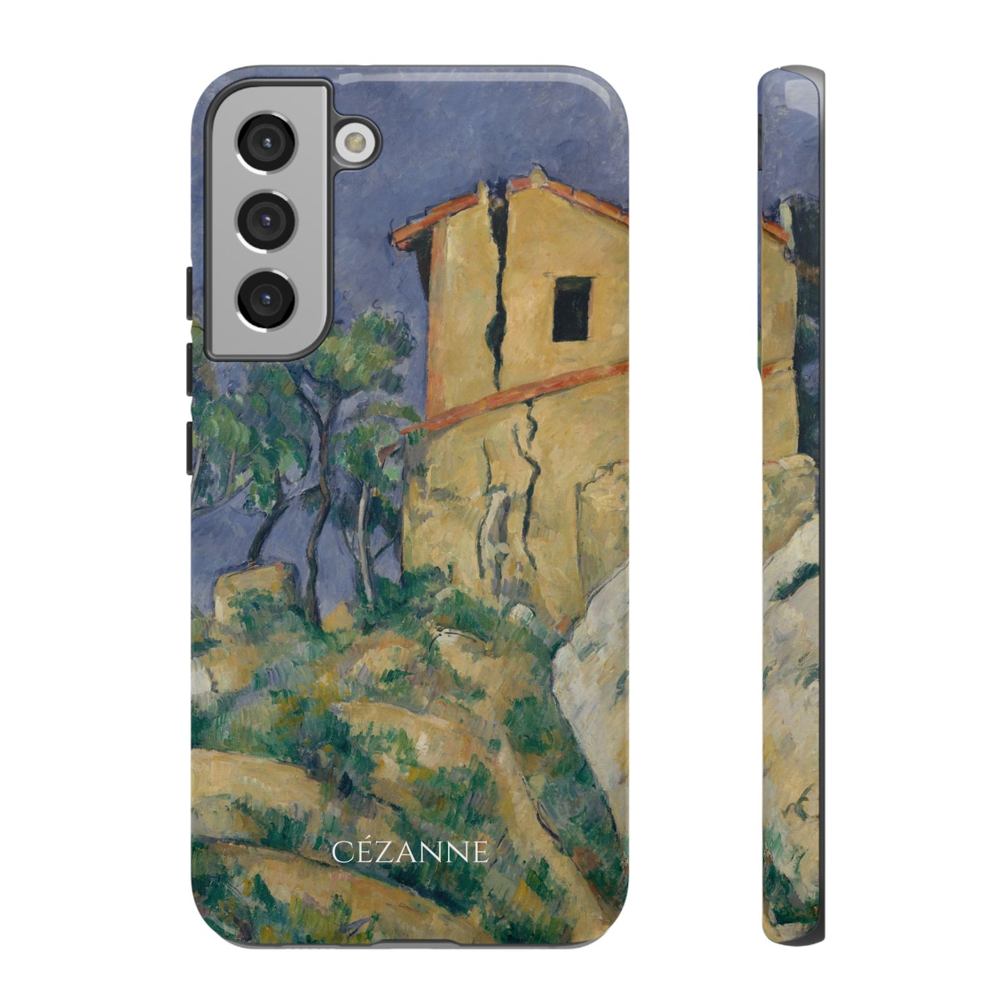 Tough Phone Case for iPhone, Samsung and Google Pixel - Cézanne, House with the Cracked Walls (1892-94)