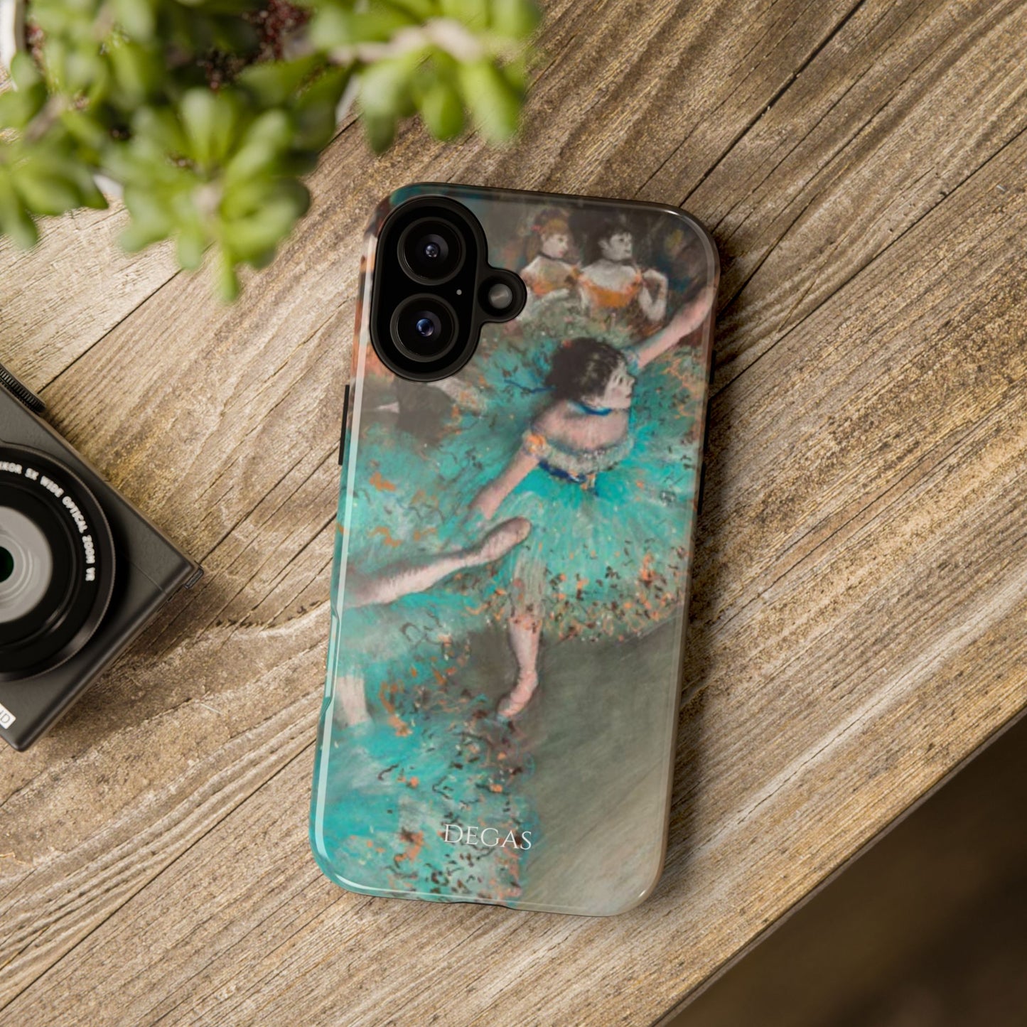 Tough Phone Case for iPhone, Samsung and Google Pixel - Degas, The Green Dancer (1877-79)