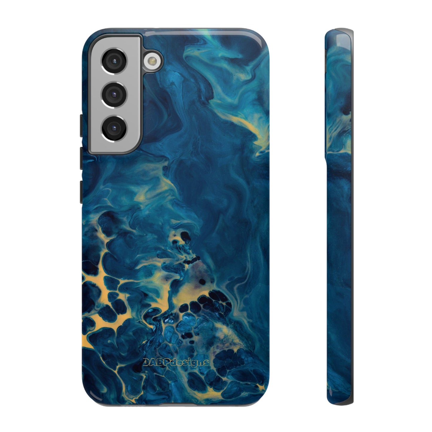 Tough Phone Case for iPhone, Samsung and Google Pixel - DABPdesigns Acrylic Abstract Design (v3)