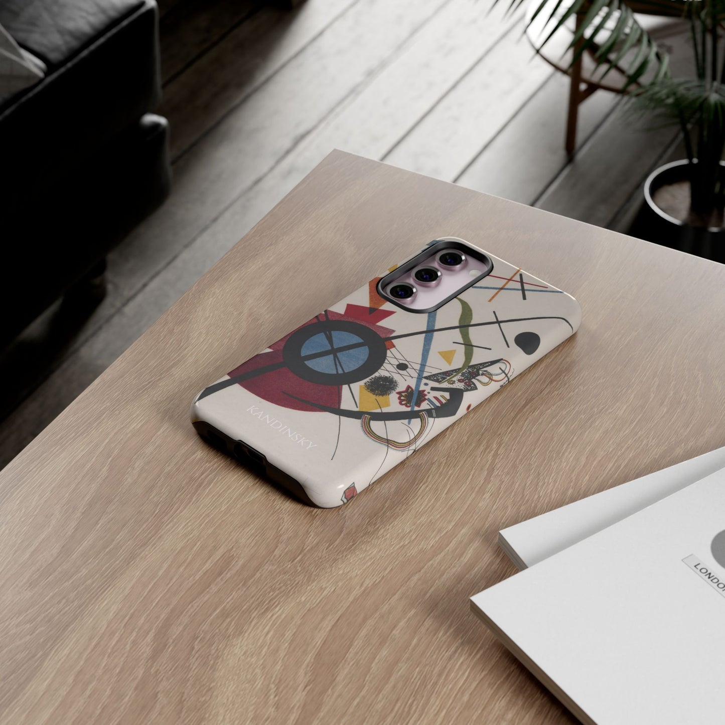 Tough Phone Case for iPhone, Samsung and Google Pixel - Kandinsky, Violett (1923)