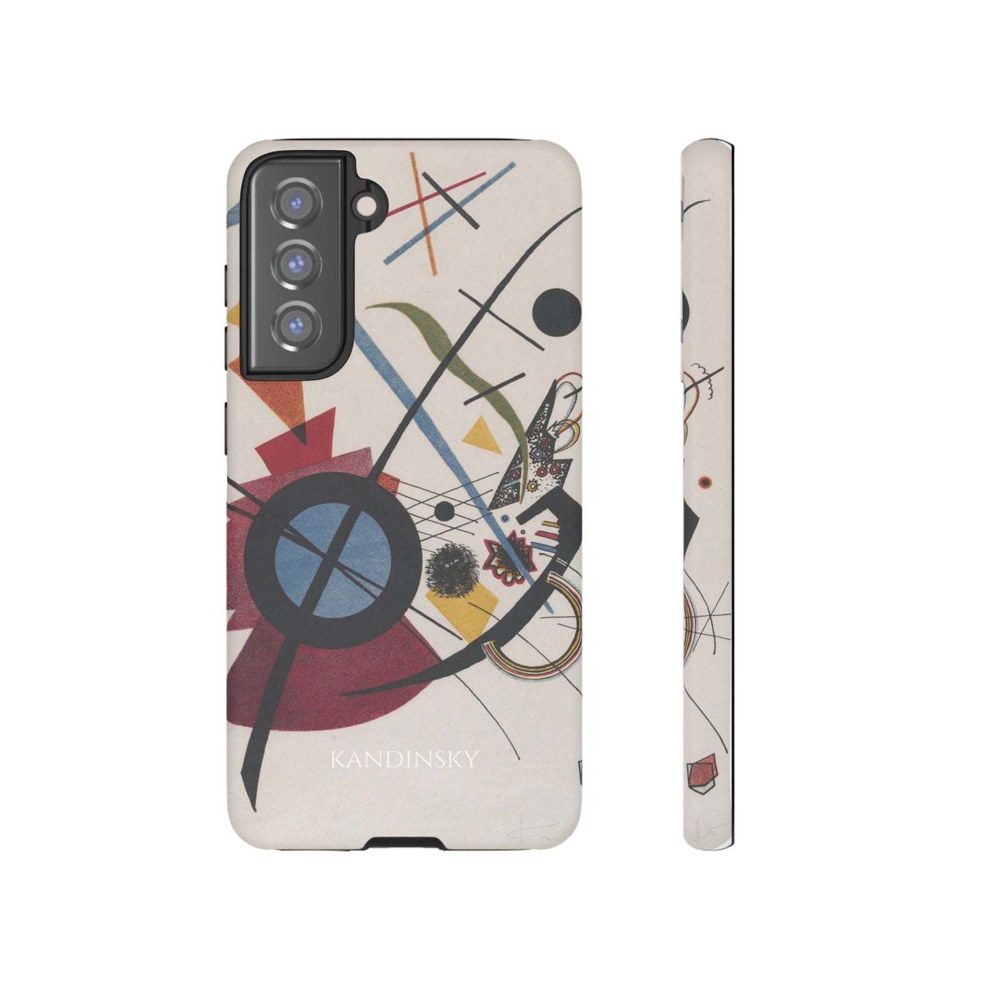 Tough Phone Case for iPhone, Samsung and Google Pixel - Kandinsky, Violett (1923)
